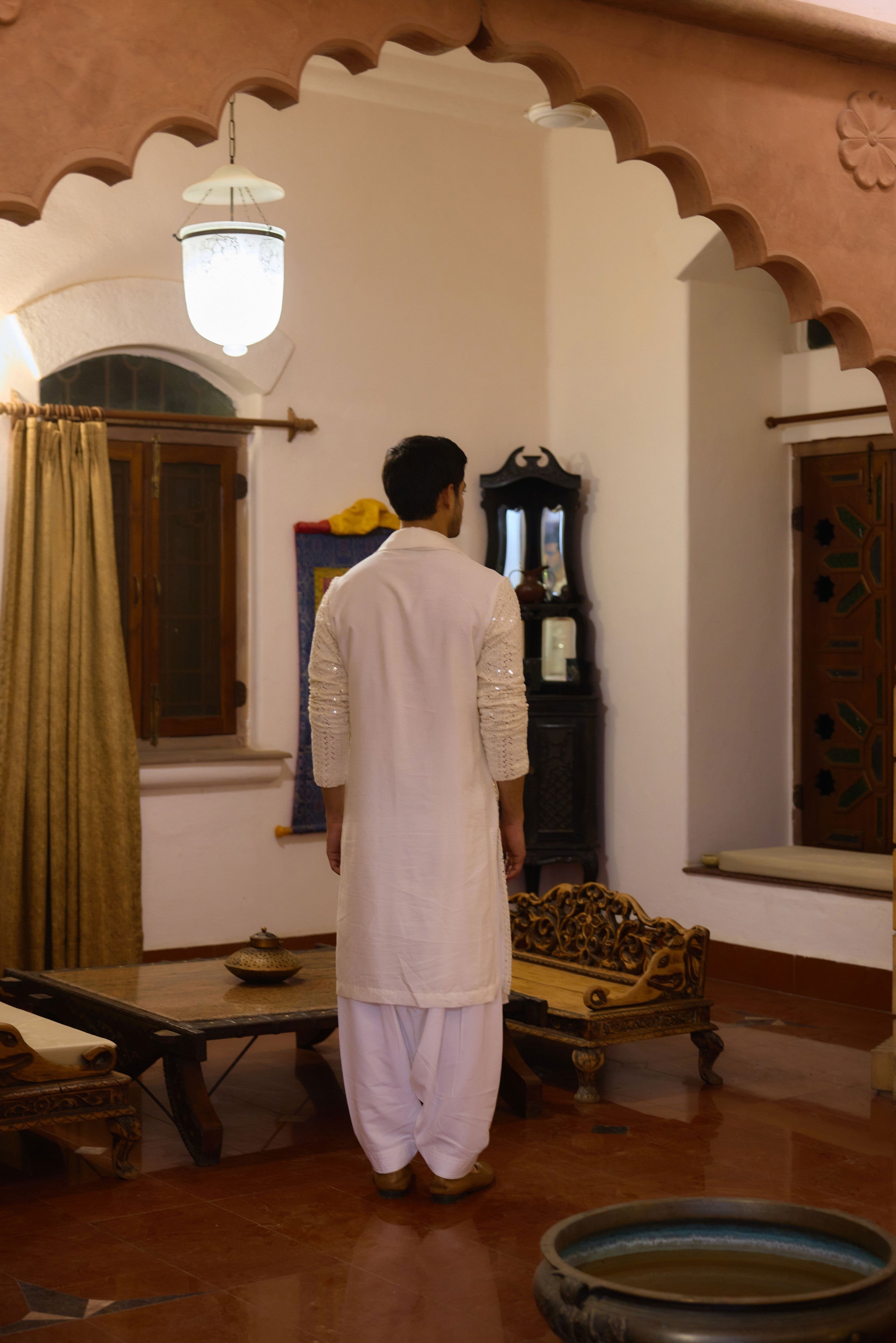 UMAID IVORY KURTA