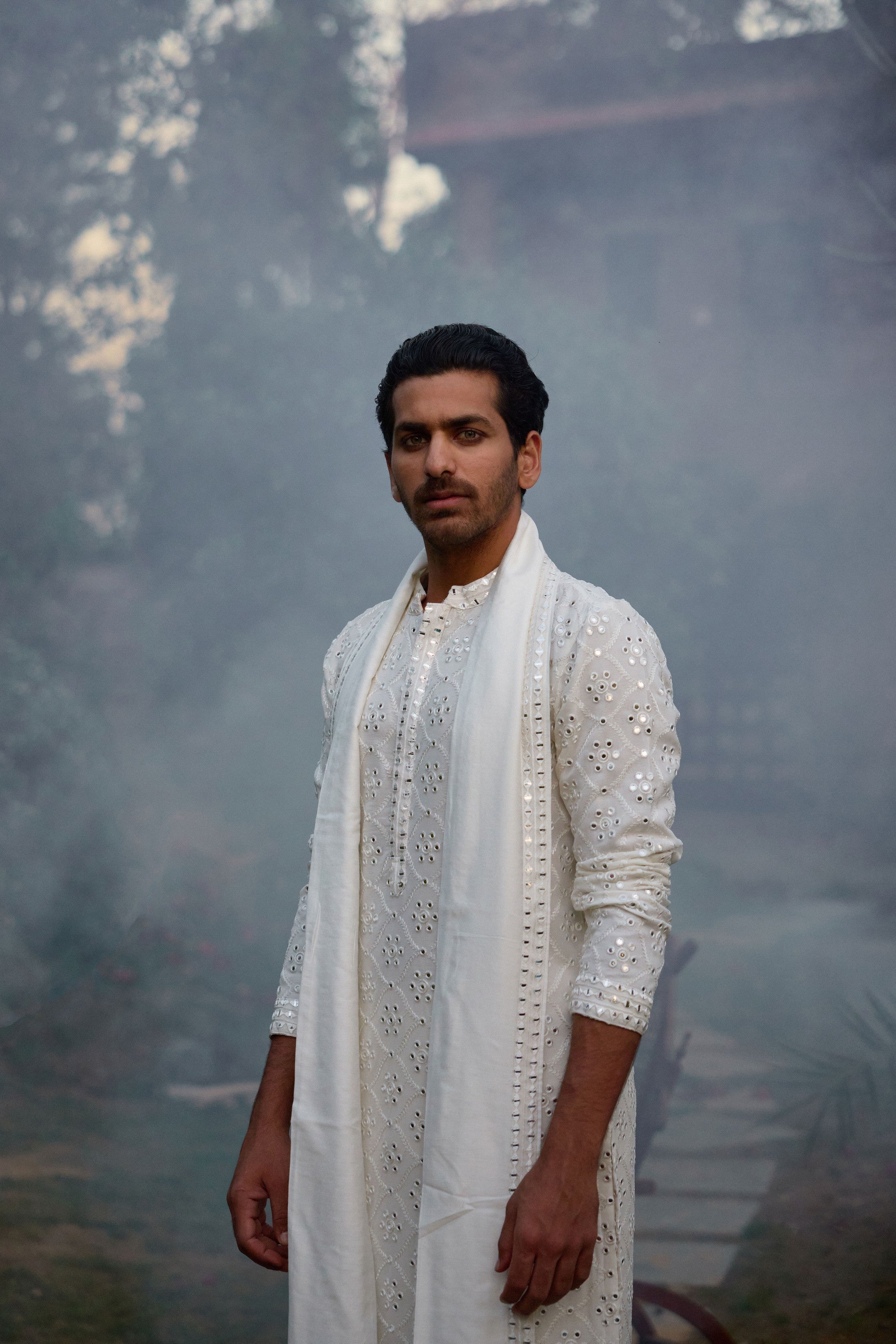 RANBIR KURTA (IVORY)