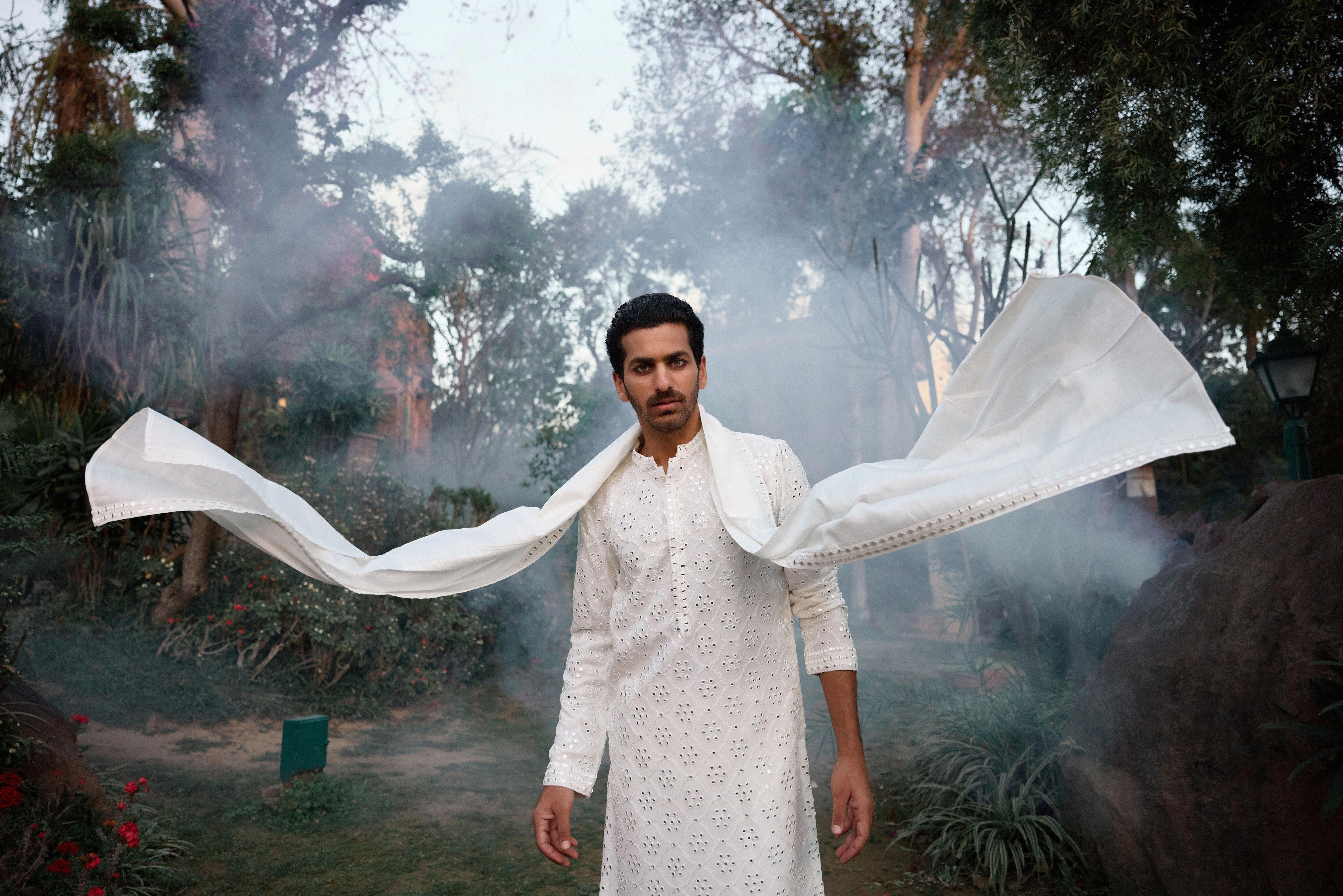 RANBIR KURTA (IVORY)