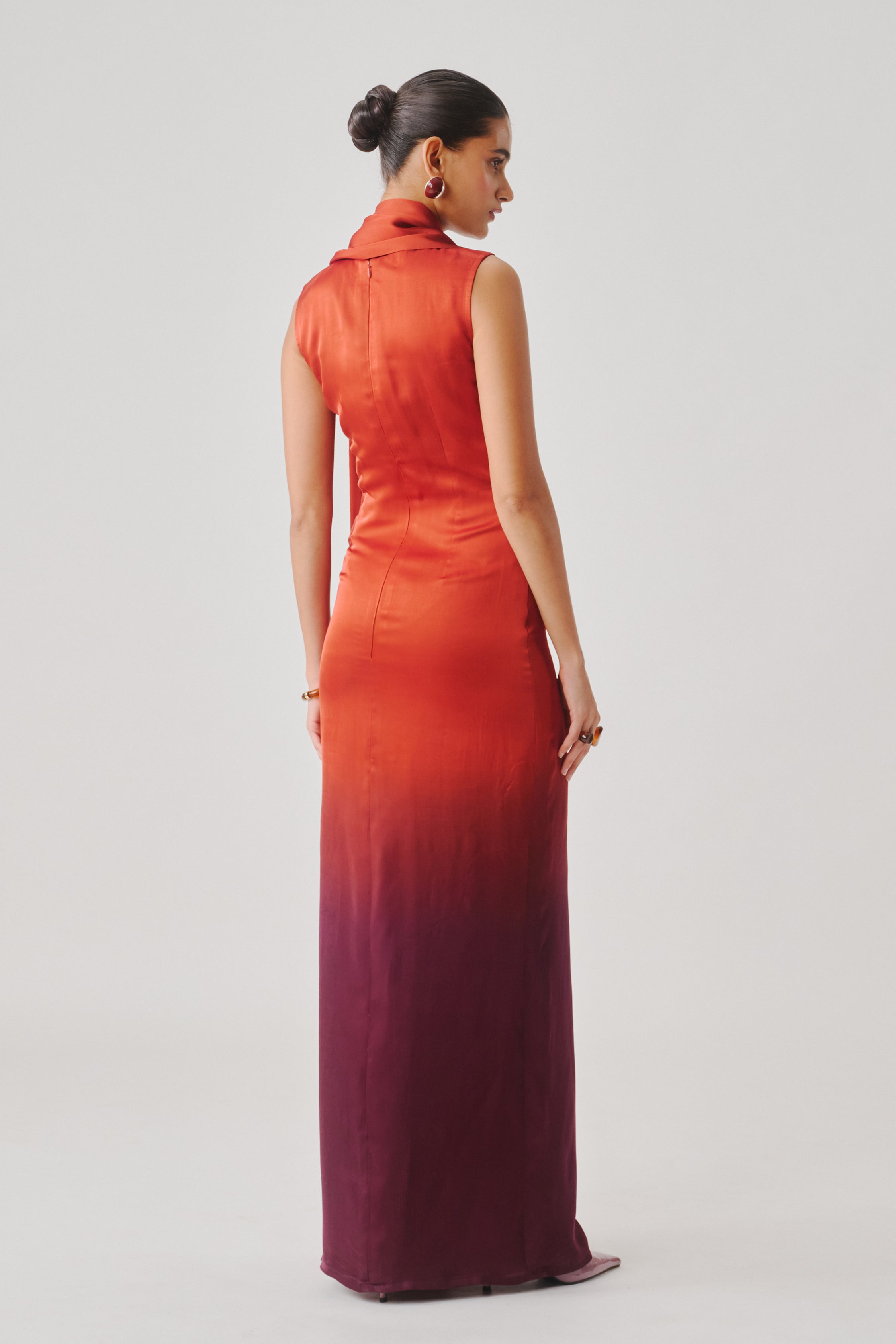 Ember scarf dress