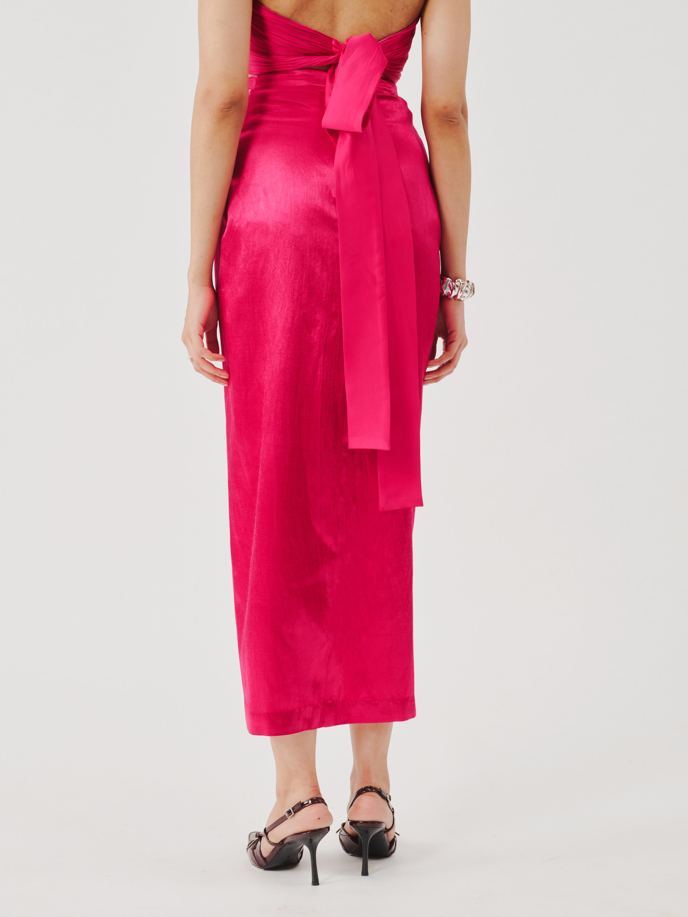 Carapace Skirt in Pink