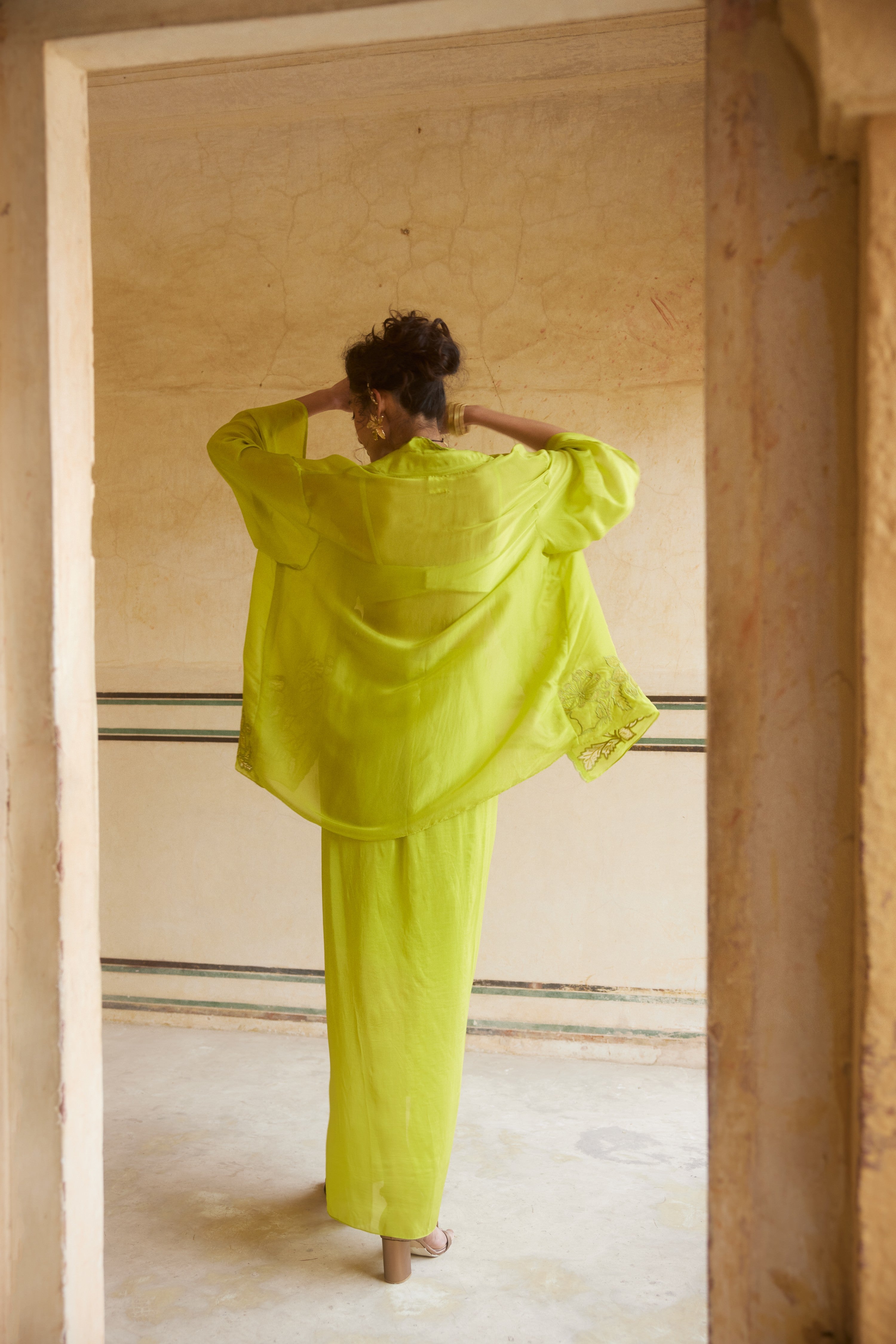 SOPHIA JACKET SET – LEMON