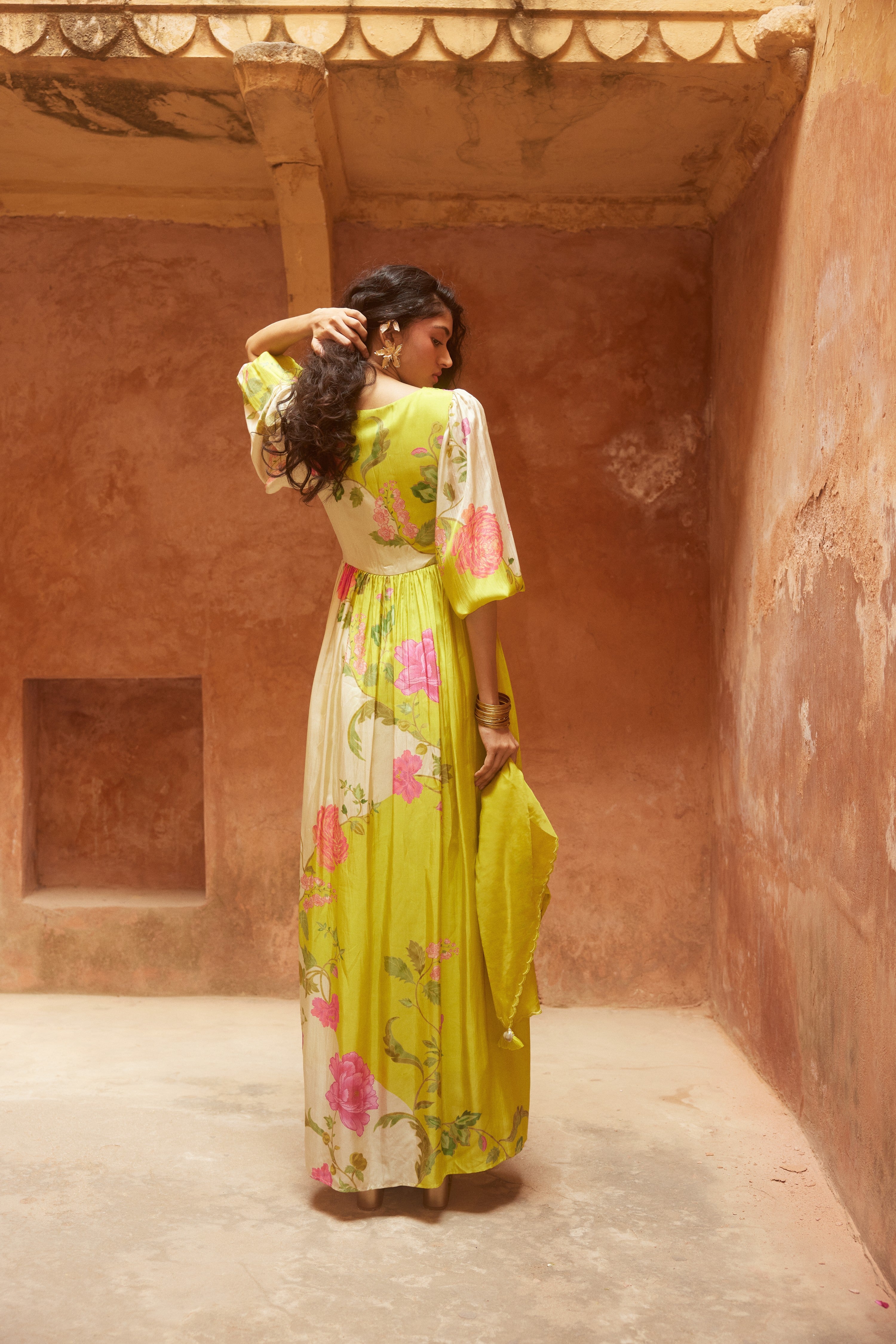 MARIGOLD DRESS – IVORY