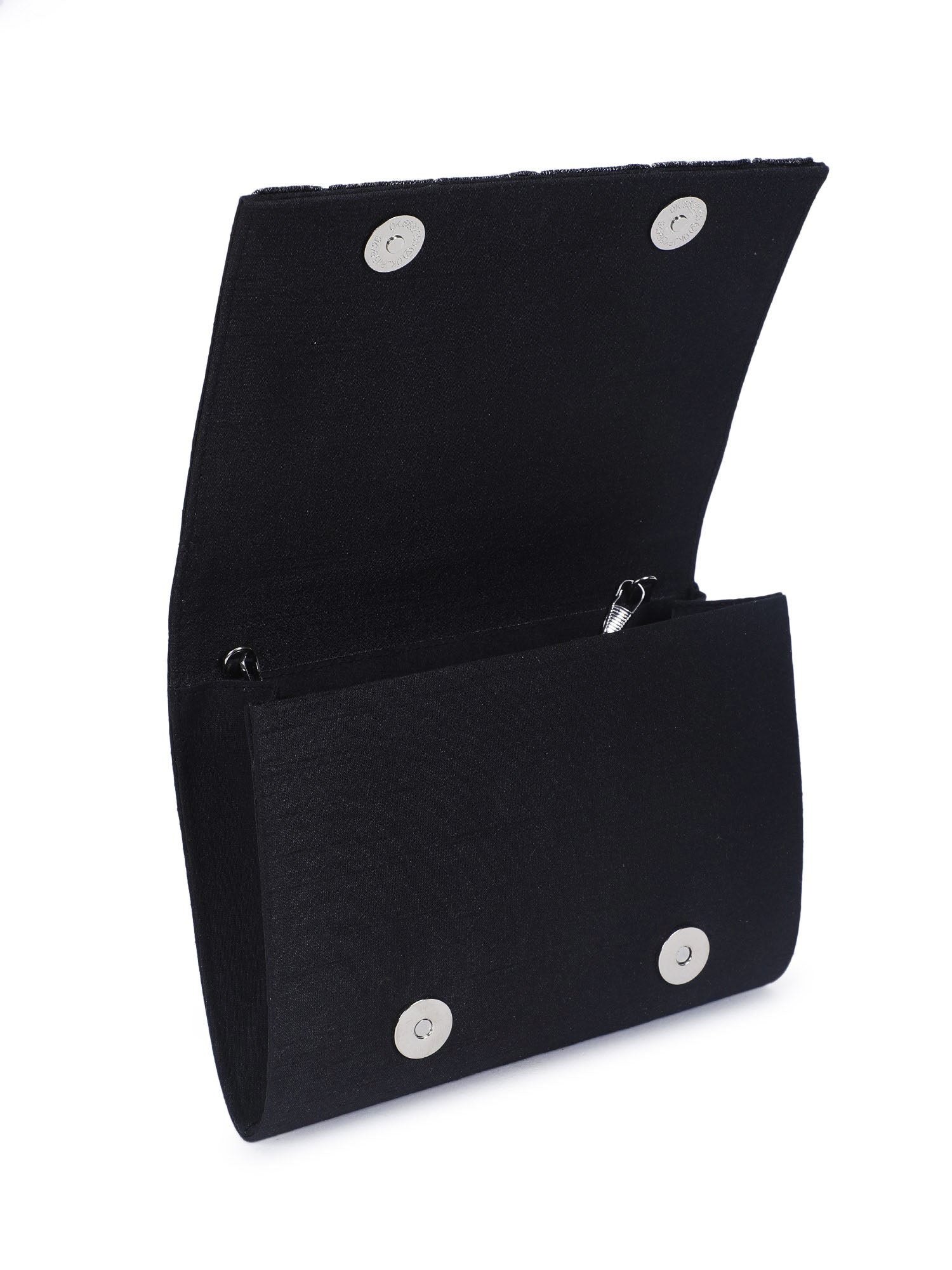 Black jaal clutch