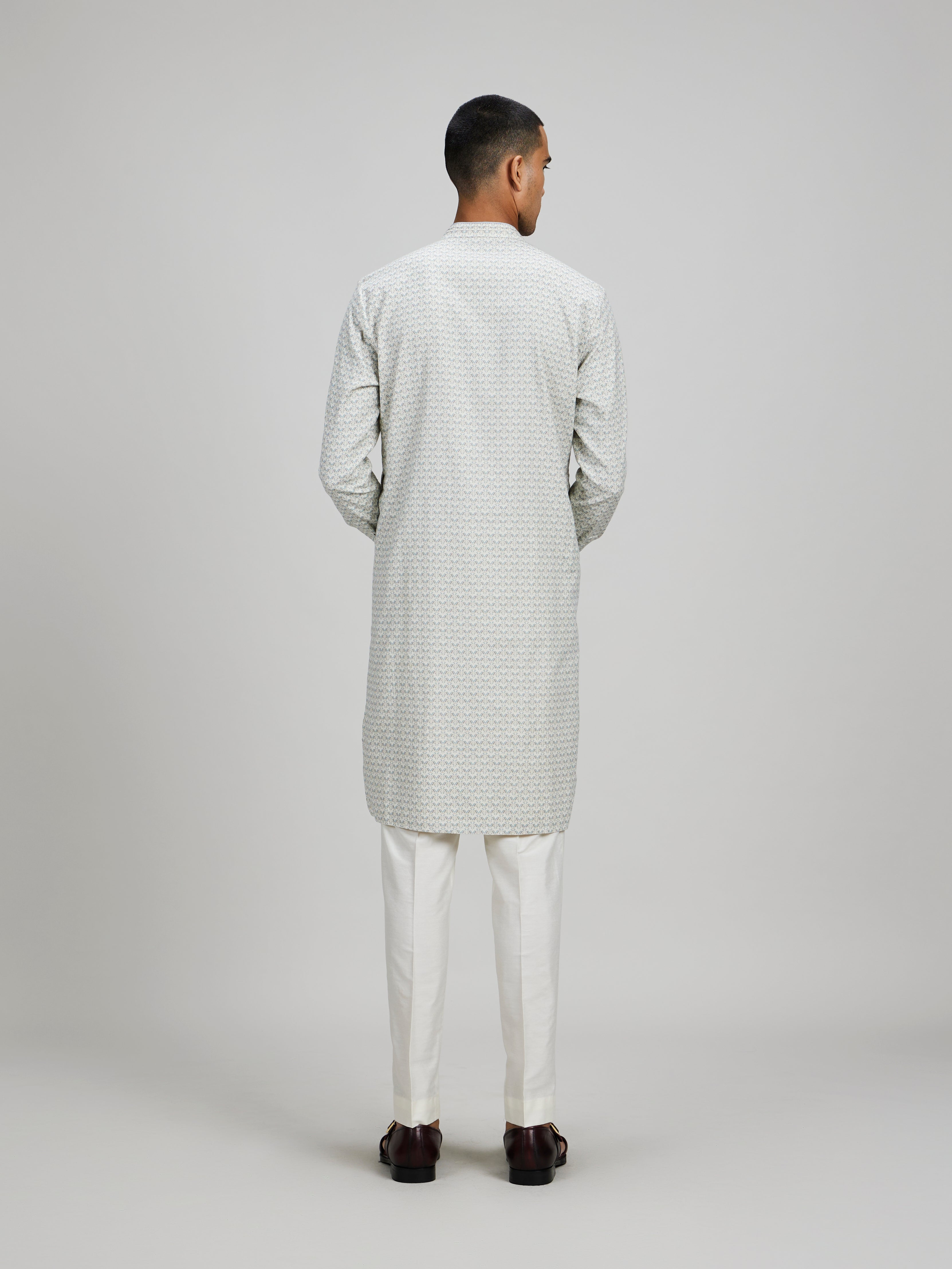 Griffin printed dashiki kurta set