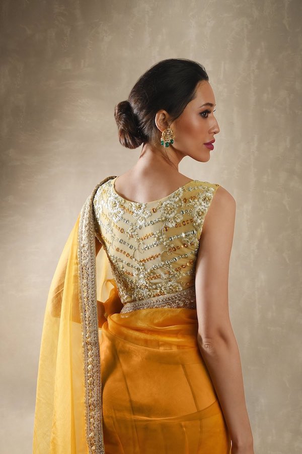 Buttercup sari set
