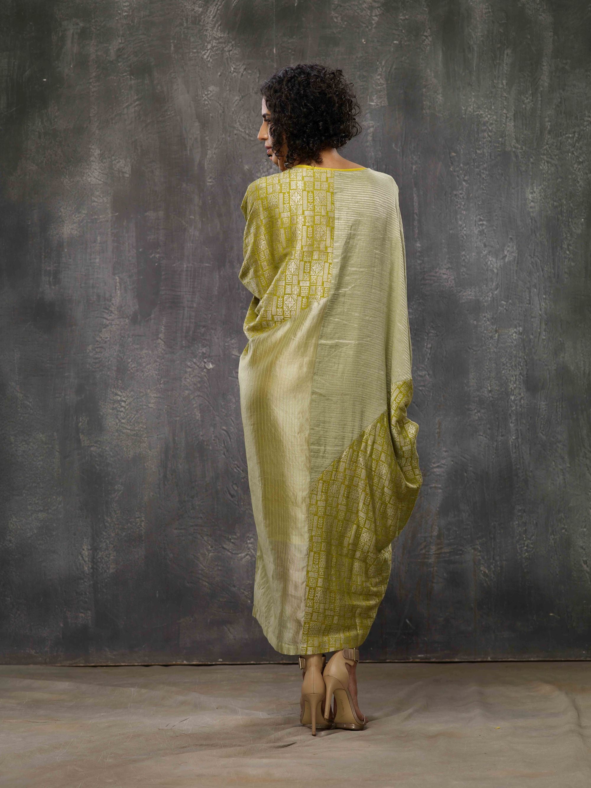 ACID YELLOW OVERSIZE DRESS