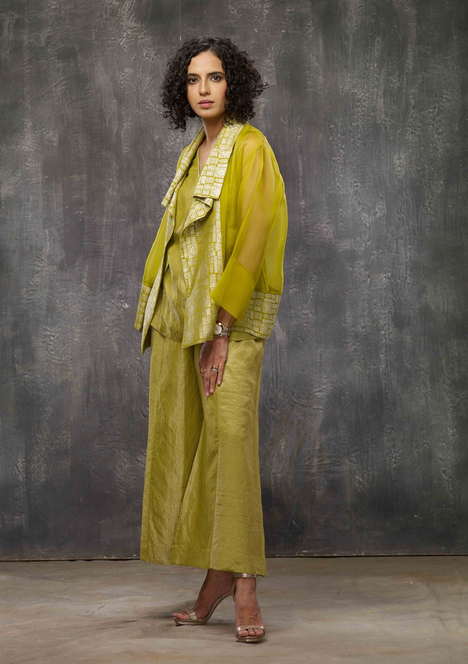 ACID YELLOW JACKET SET