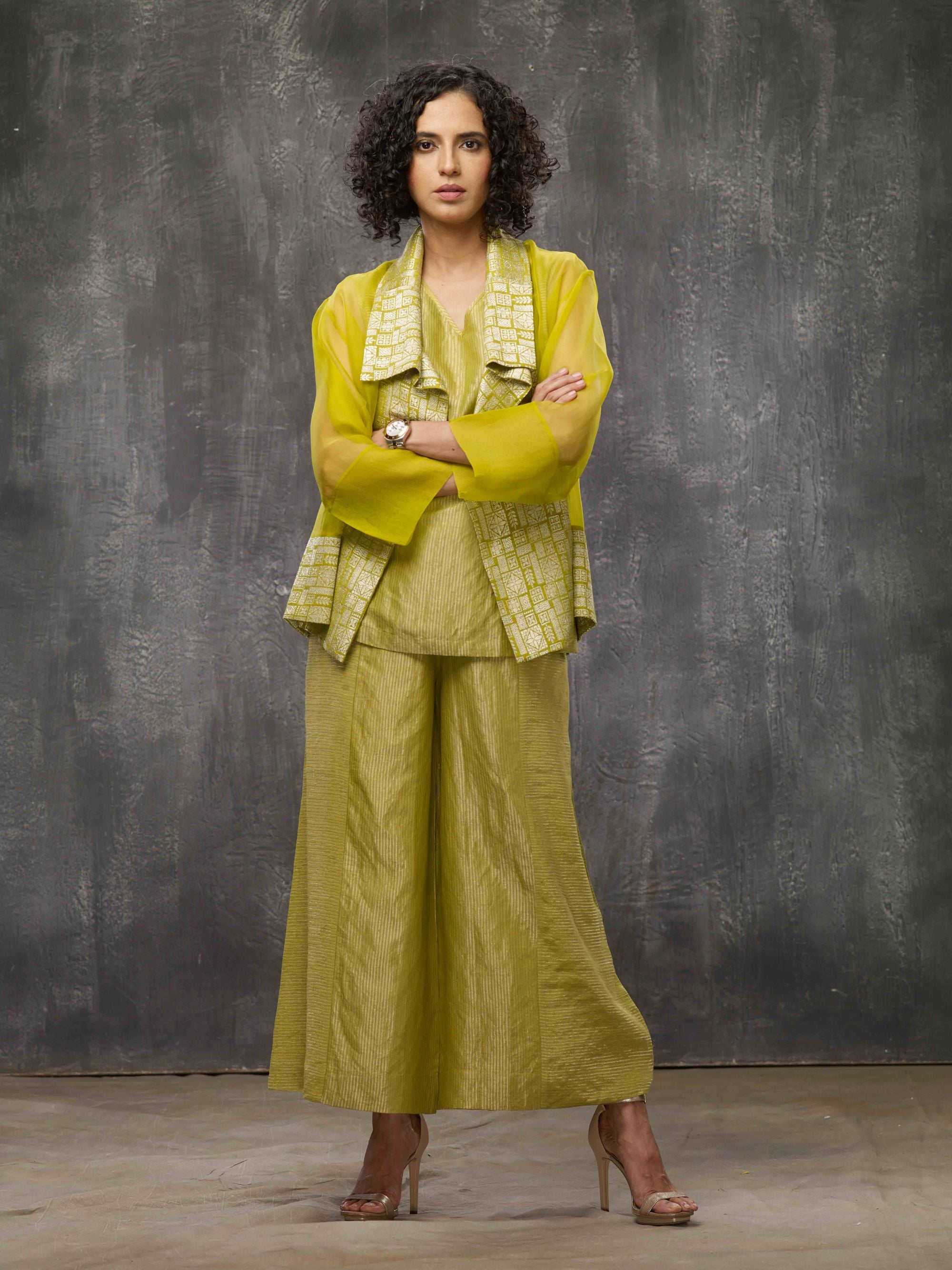 ACID YELLOW JACKET SET