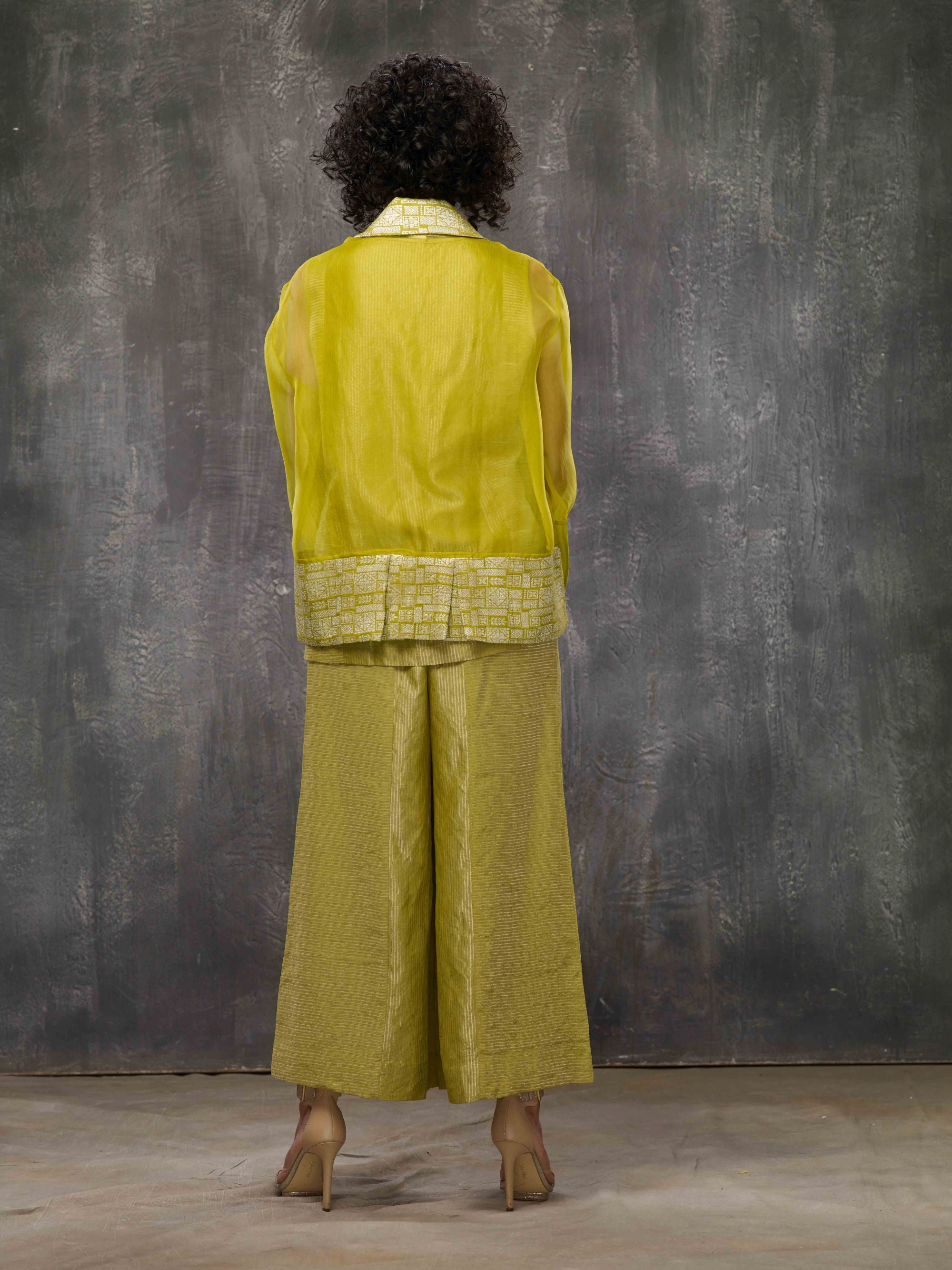 ACID YELLOW JACKET SET