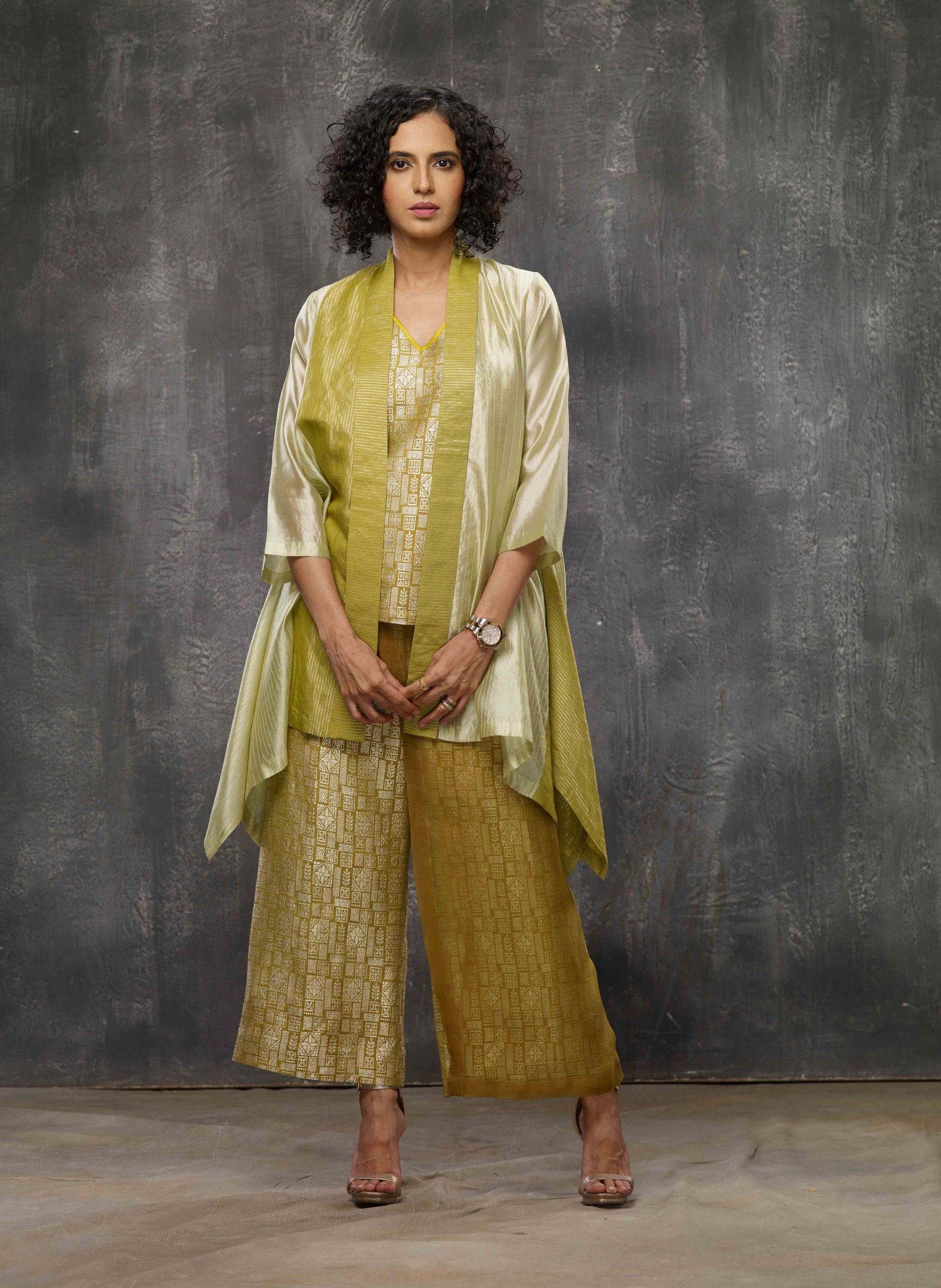 ACID YELLOW JACKET SET