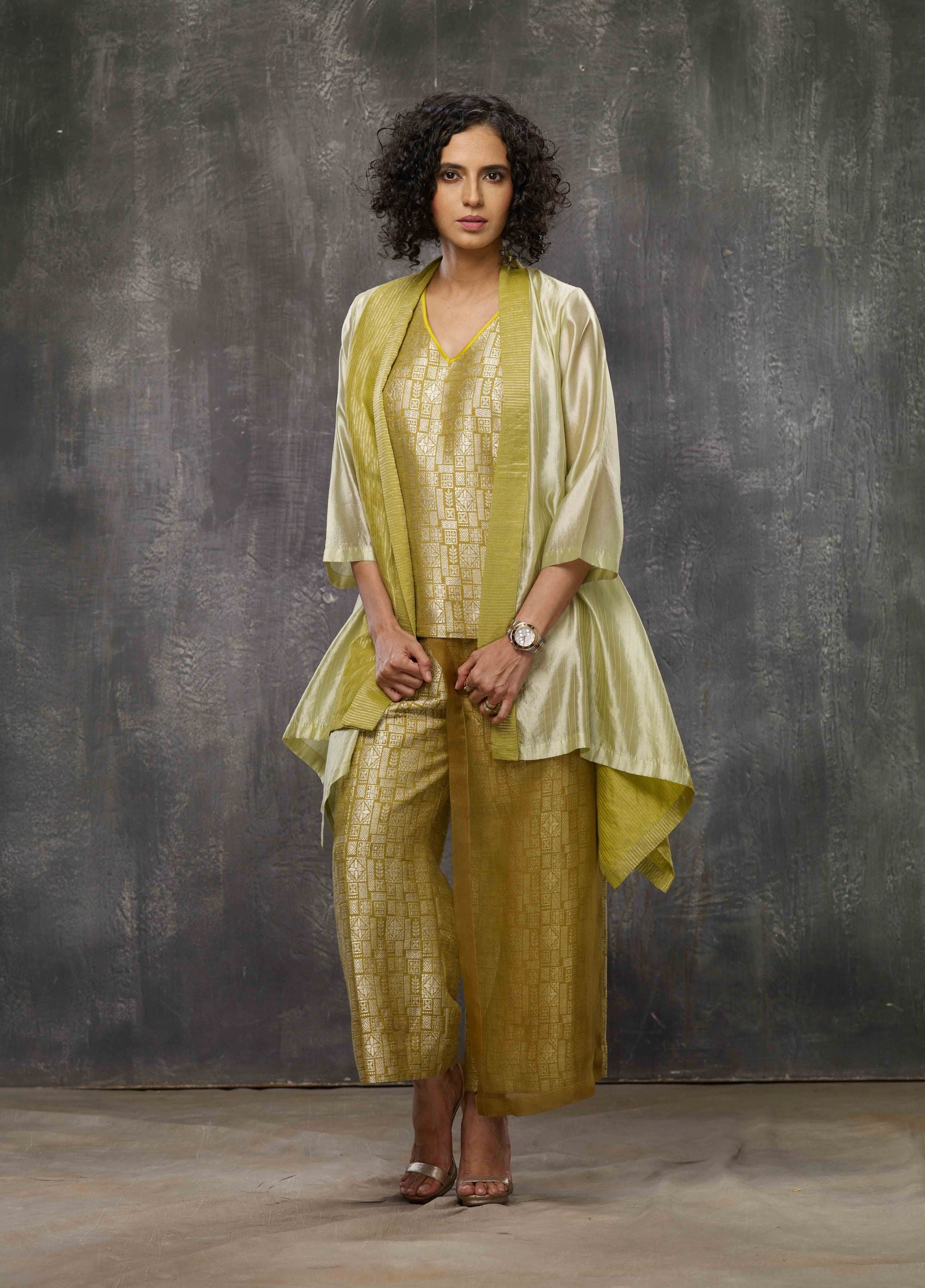 ACID YELLOW JACKET SET