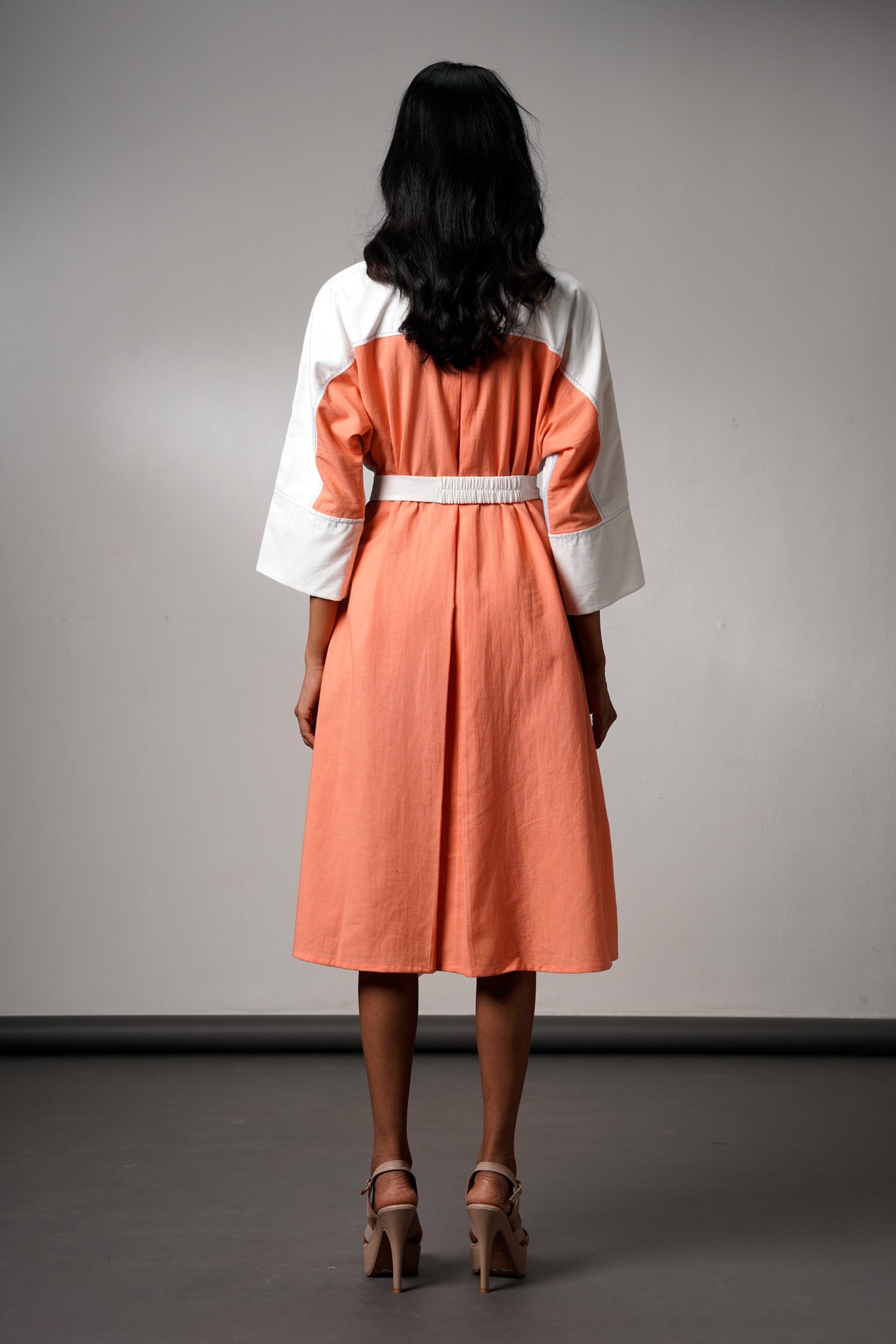 Morado-brushstroke-midi-dress