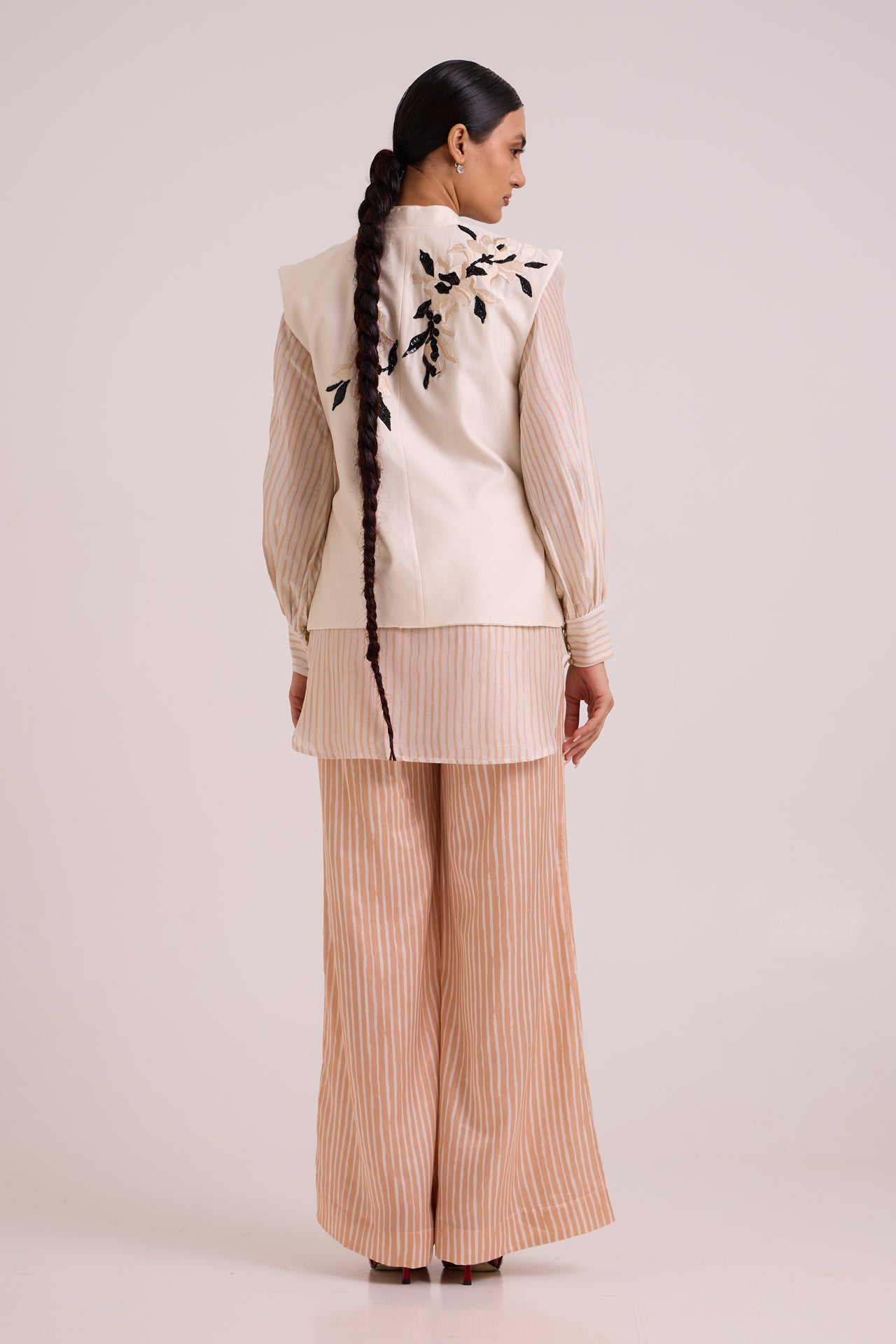 Monroe - Diwan Vest with Shirt & Pant Set