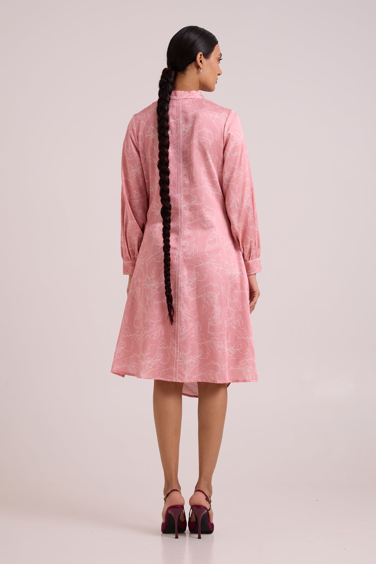 LEYA - Rose Water Short Dress