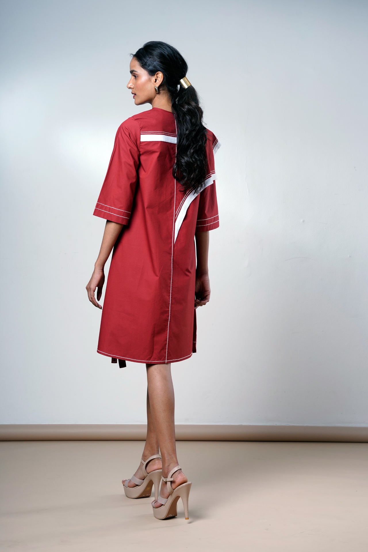 Brick Aster – Modern Angle Dress