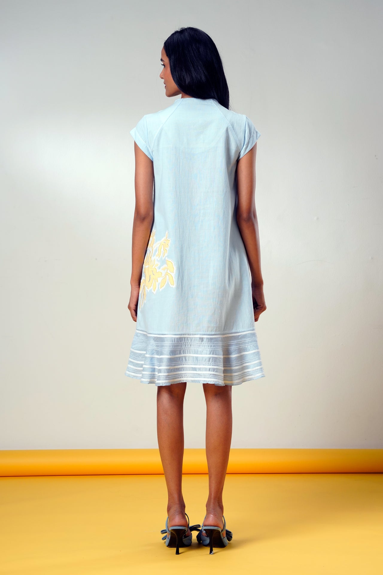 Wintel-soft-fern-short-dress