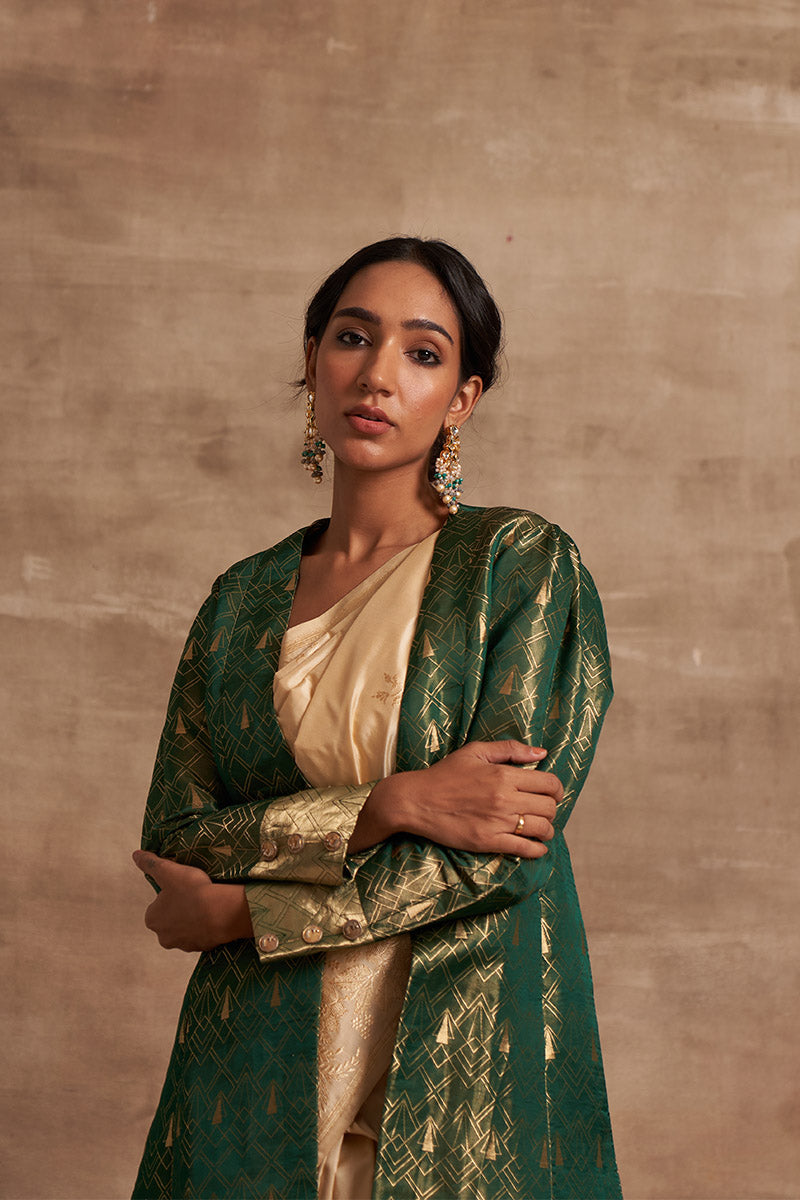 'Tarang' Hariyar Benarasi Handloom Jacket