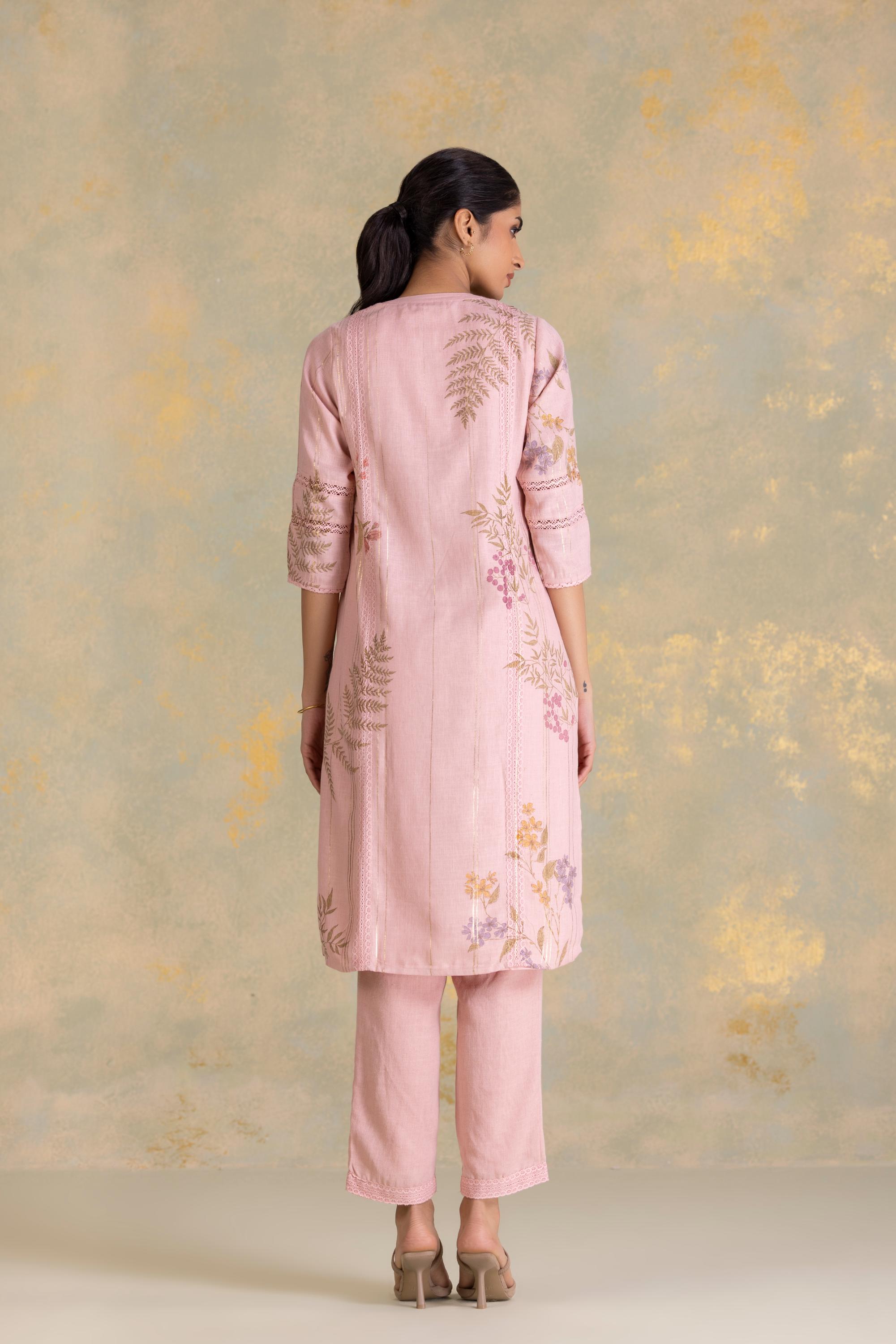 Botanique Cherie Dress Kurta with Pant & Dupatta