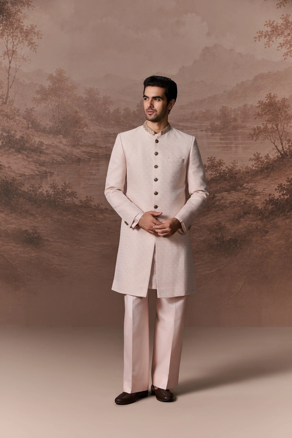 Anosh Sherwani Set