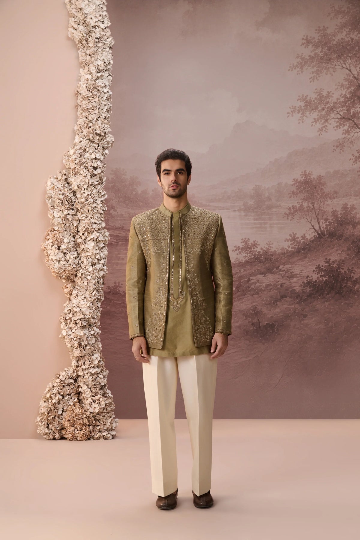Nilofar Jacket Set