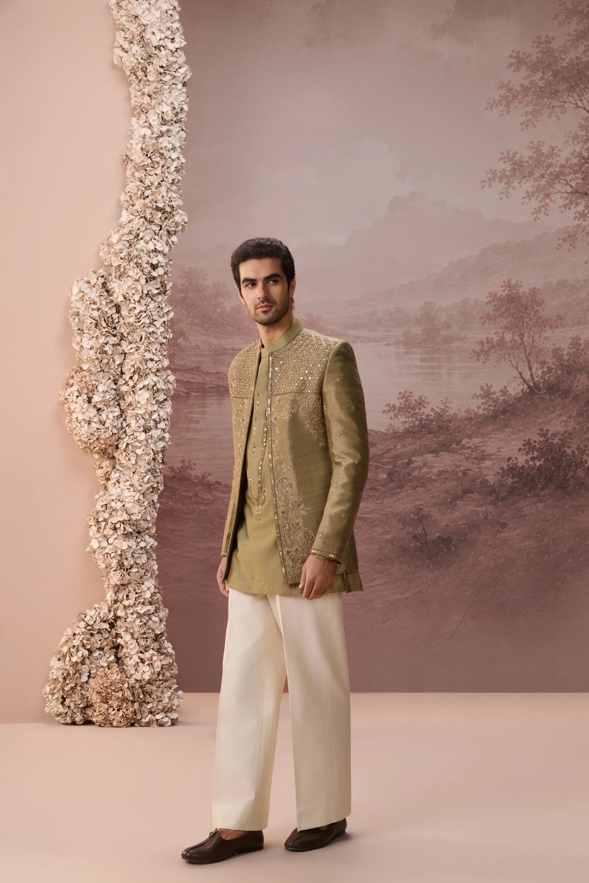 Nilofar Jacket Set