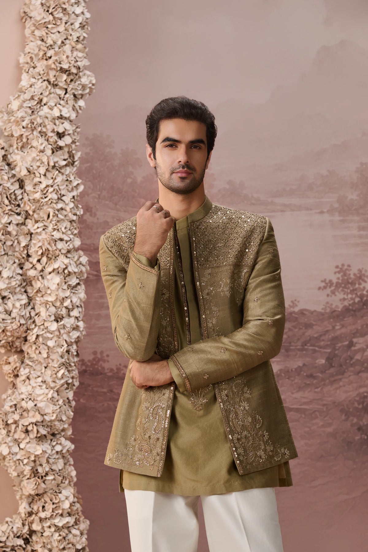 Nilofar Jacket Set