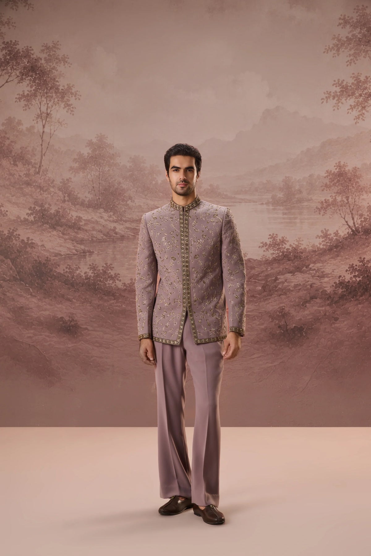 Gulrez Bandhgala Set
