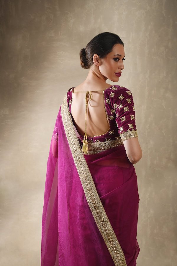 Clover sari set
