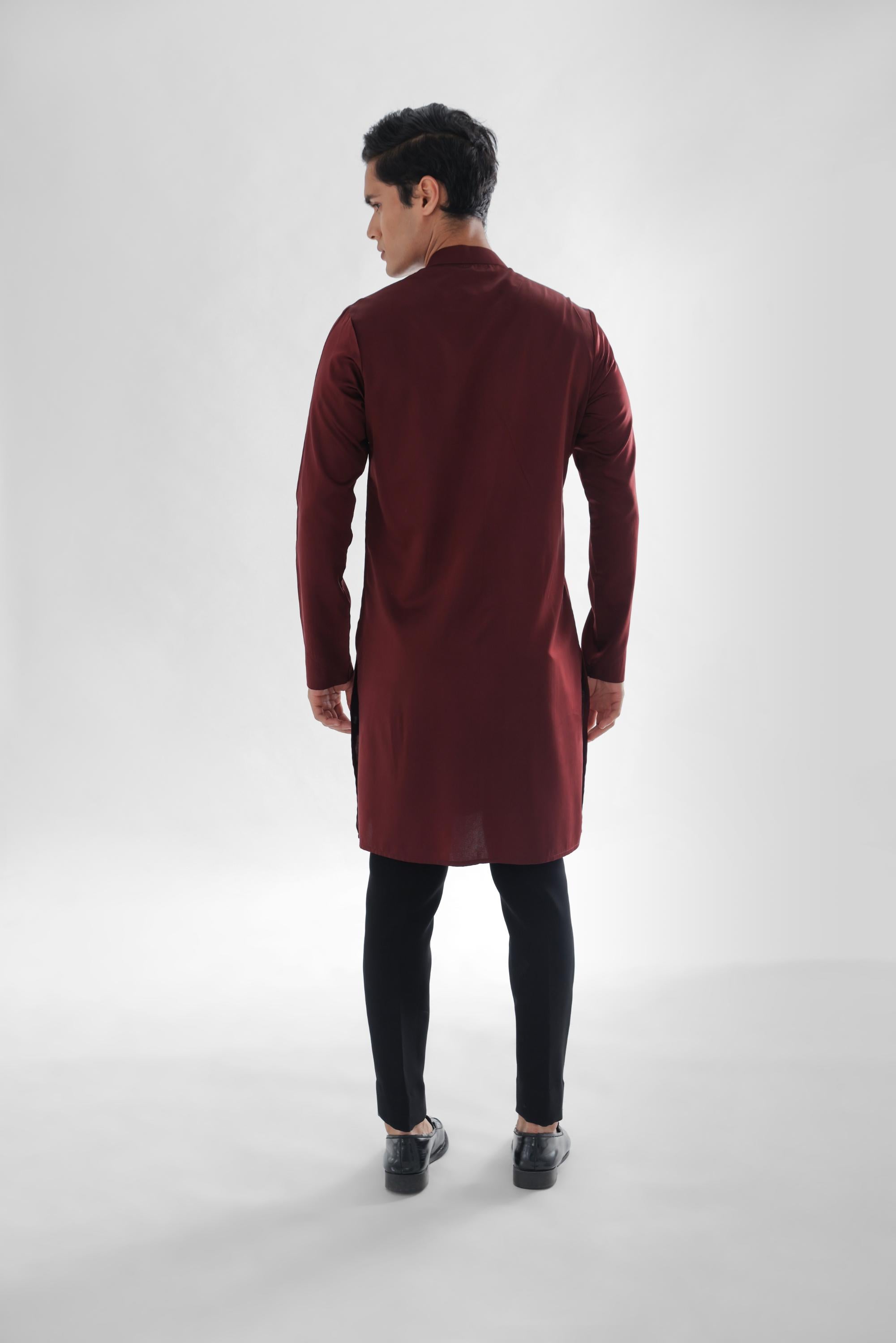 Phlox BROWN COLOUR KURTA