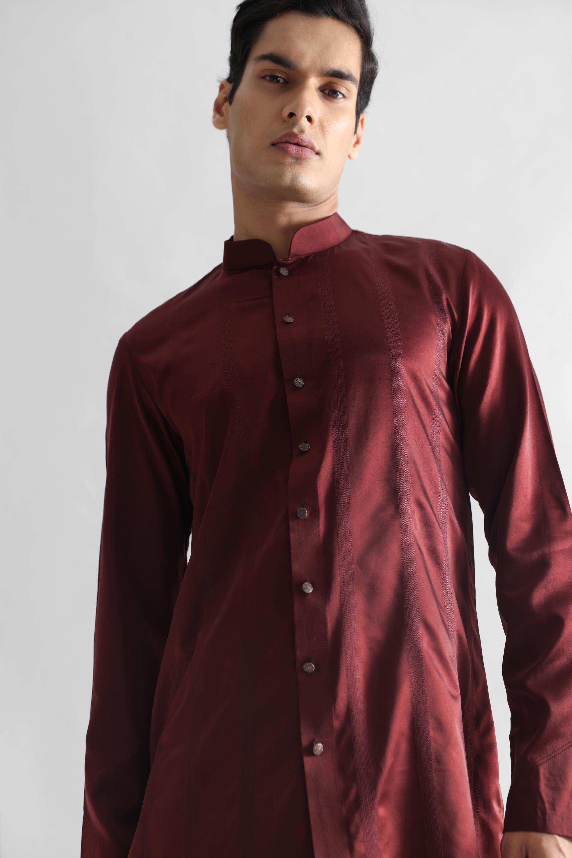 Phlox BROWN COLOUR KURTA