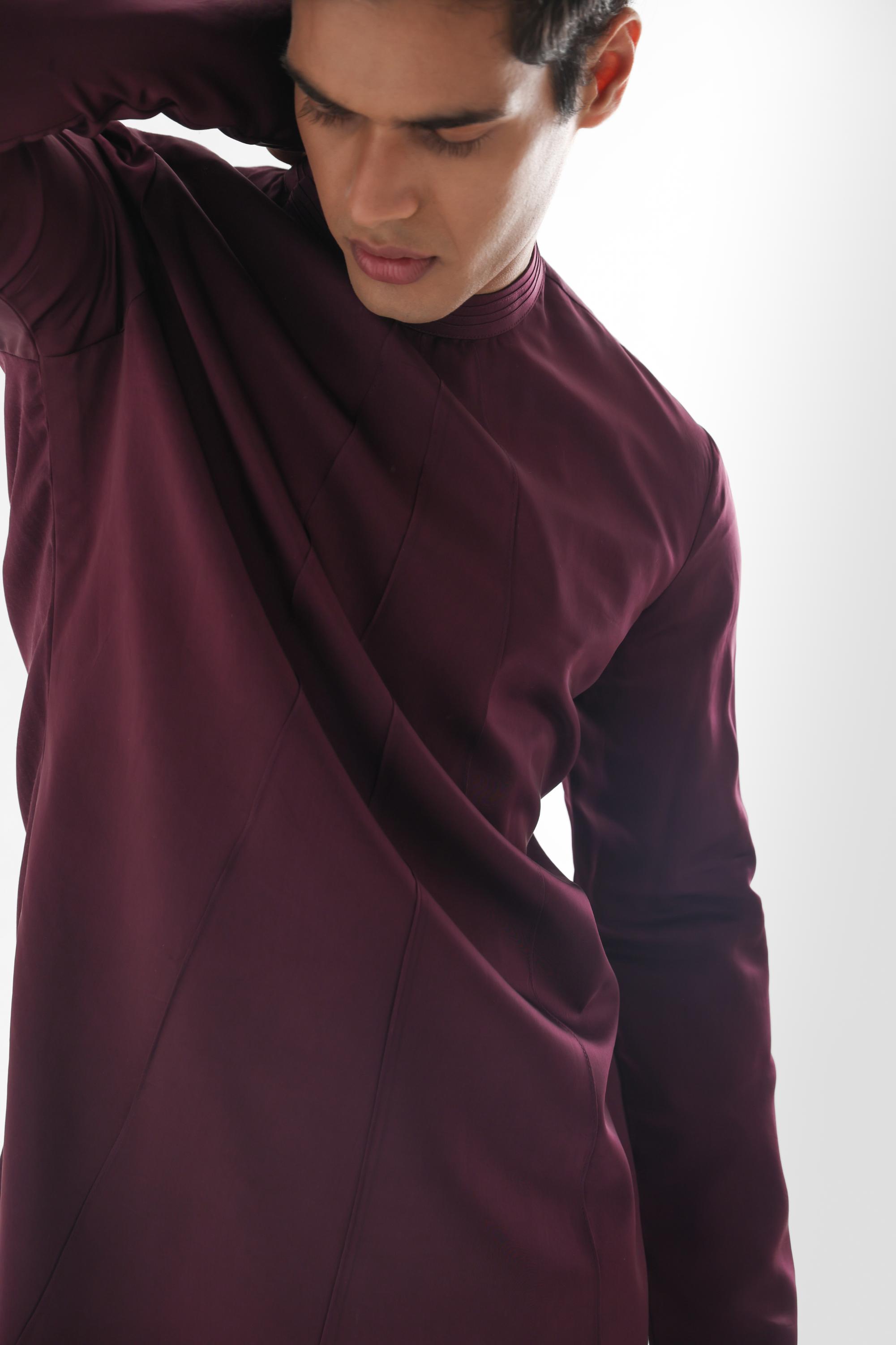 FORBES MAGENTA KURTA