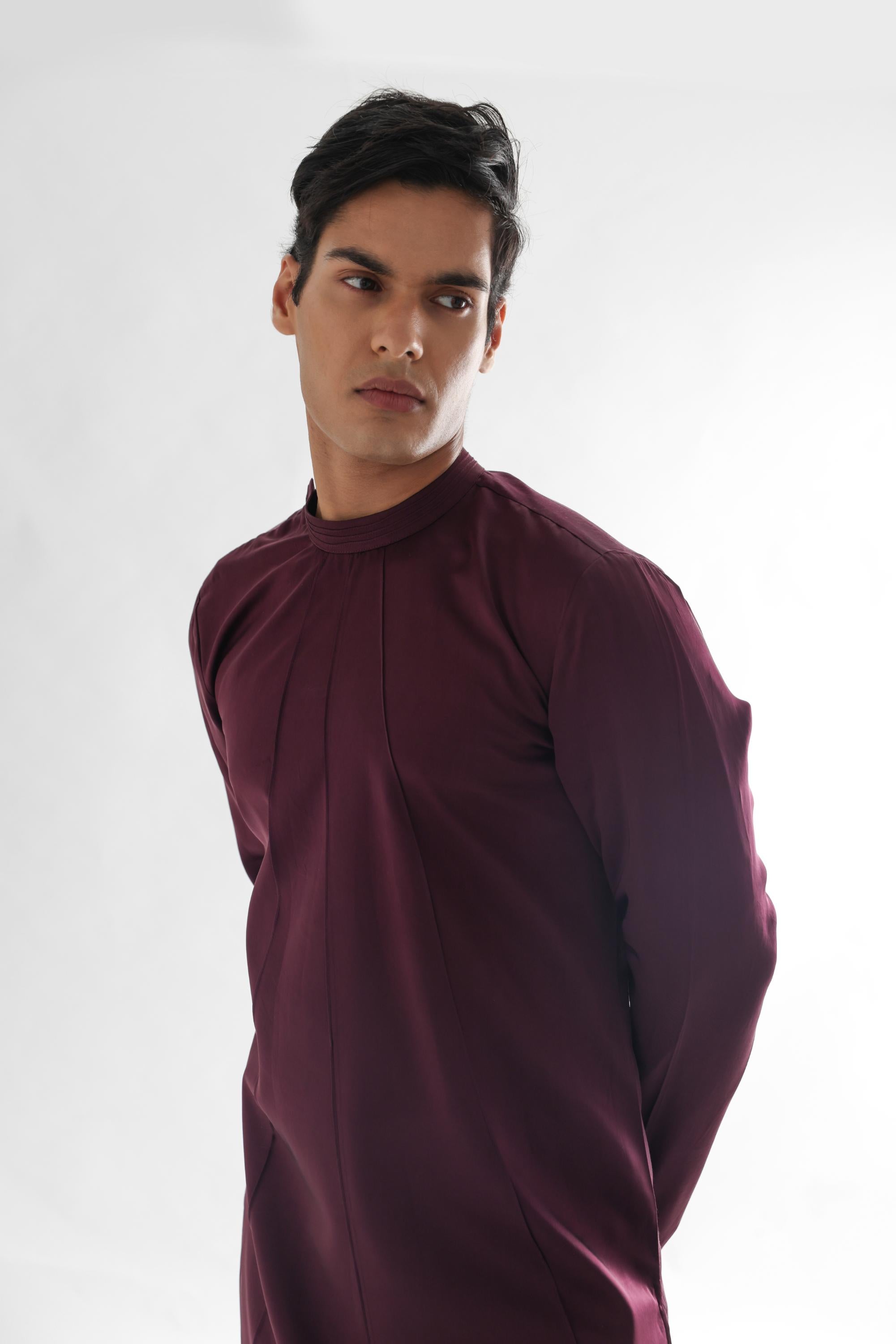 FORBES MAGENTA KURTA