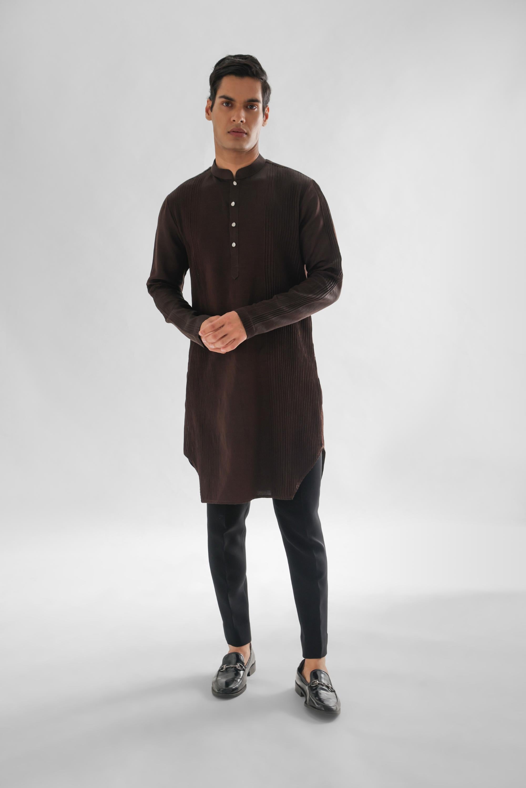 Cosmos Cadburry Brown Colour Kurta