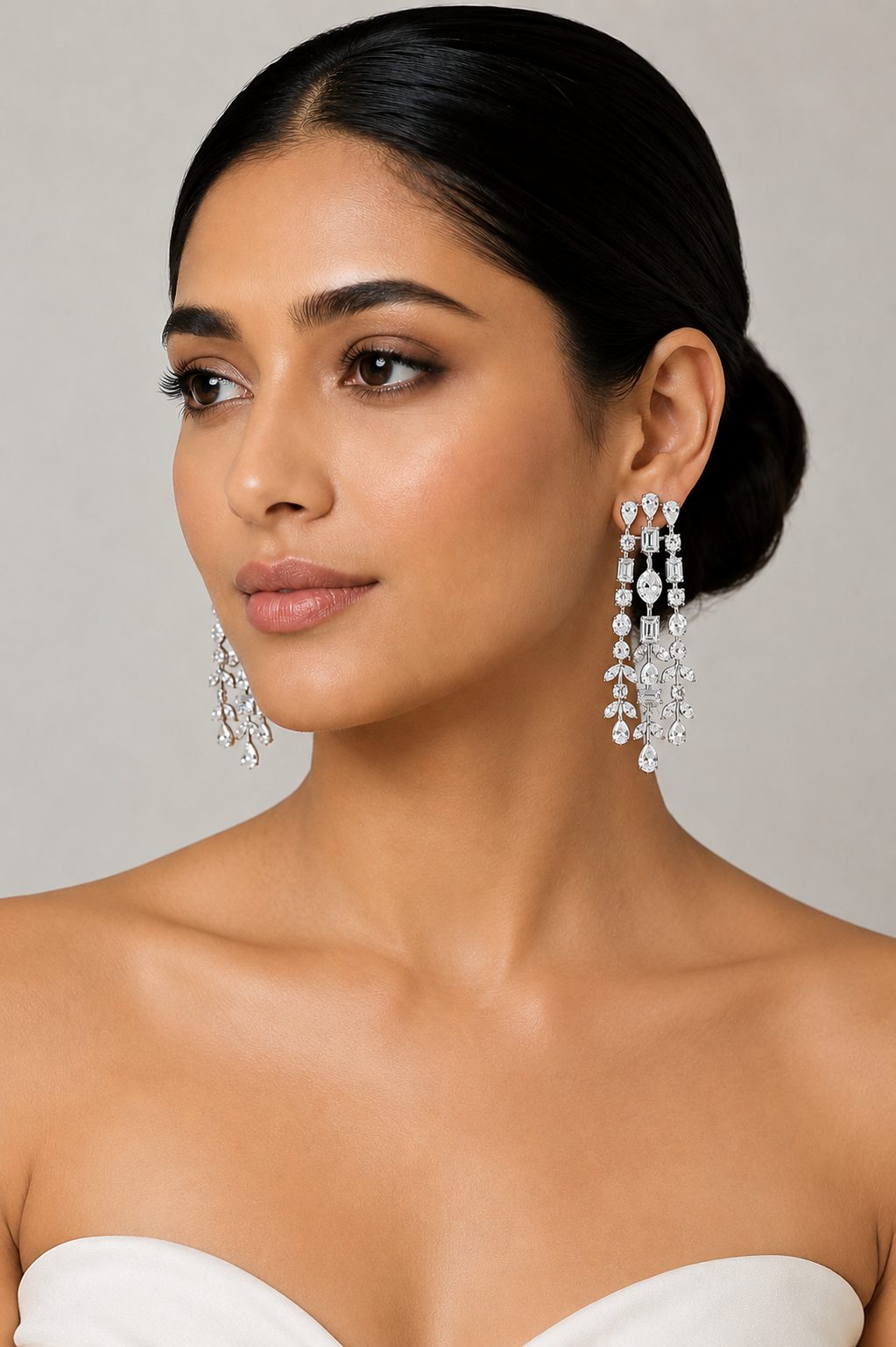 Elegant and classy diamond danglers