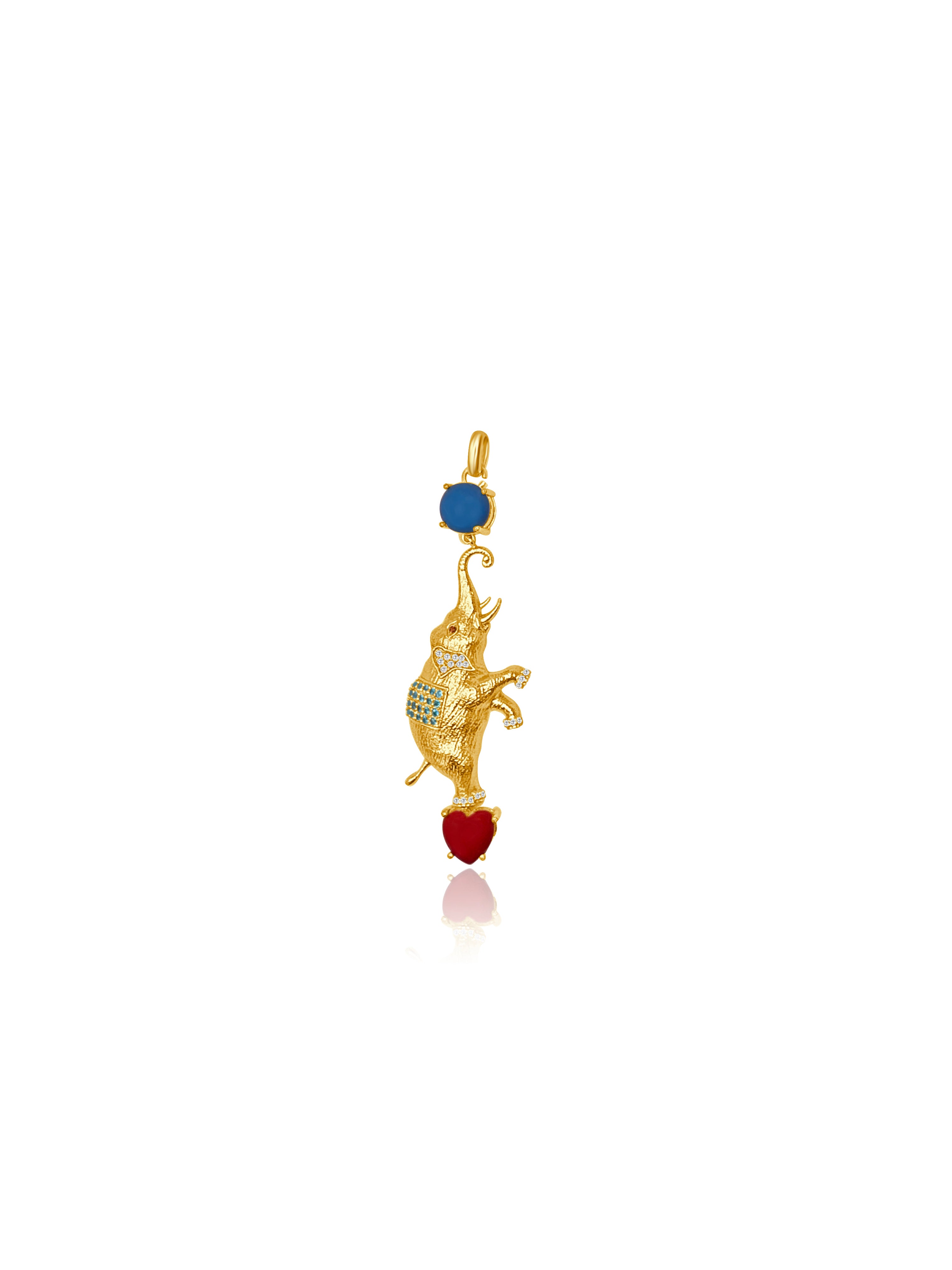Circus Elephant Pendant