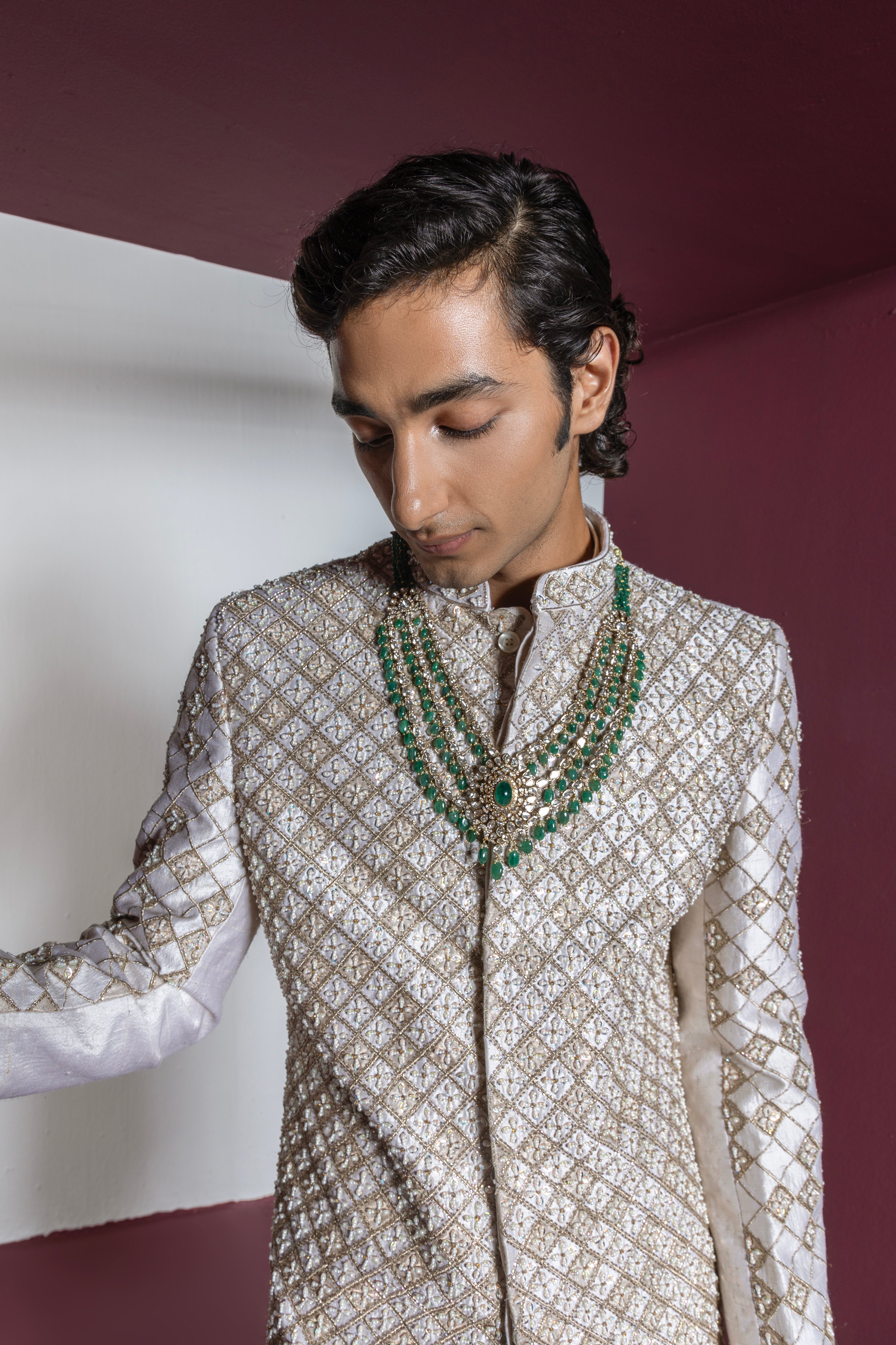 Dazzle Sherwani Set
