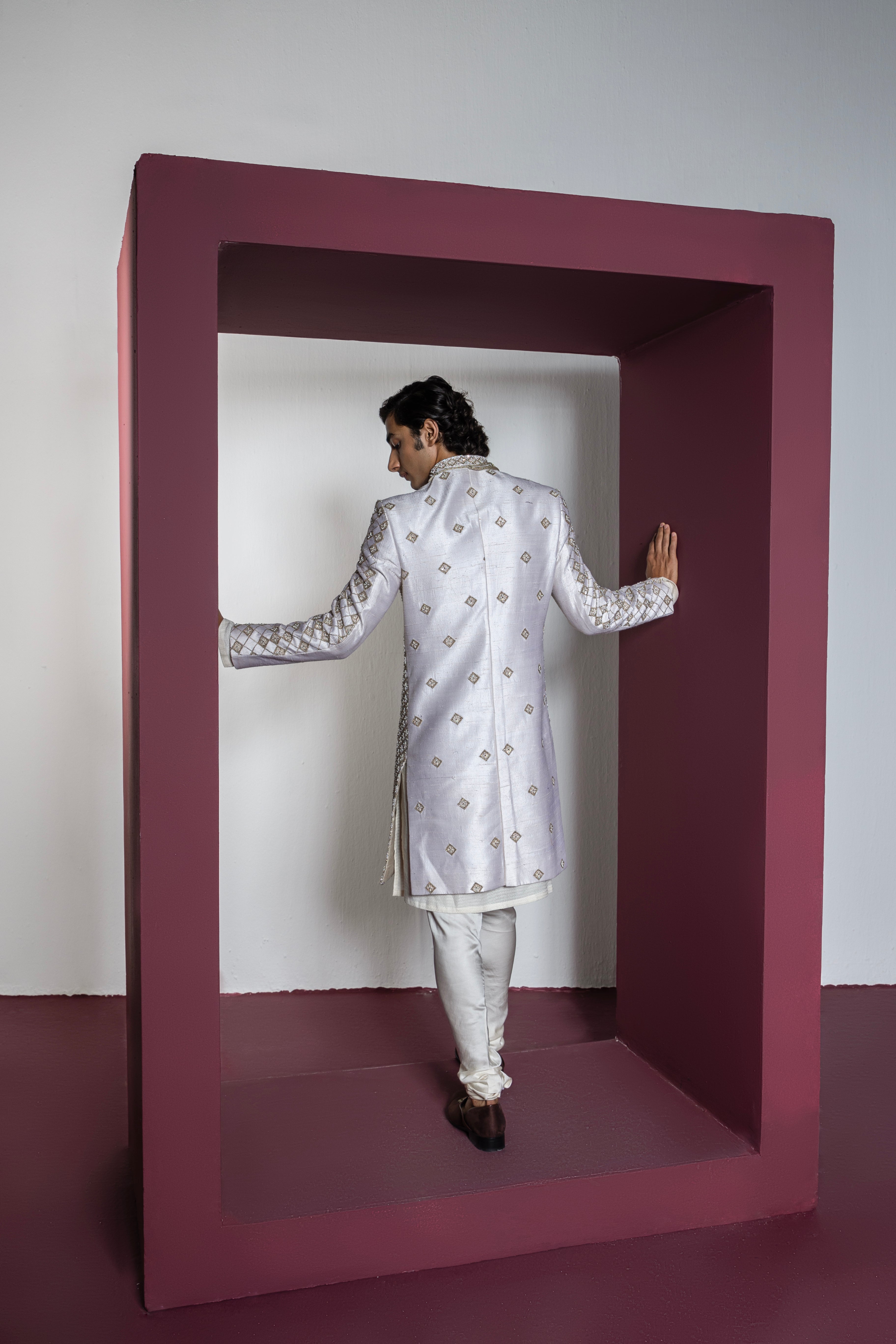Dazzle Sherwani Set