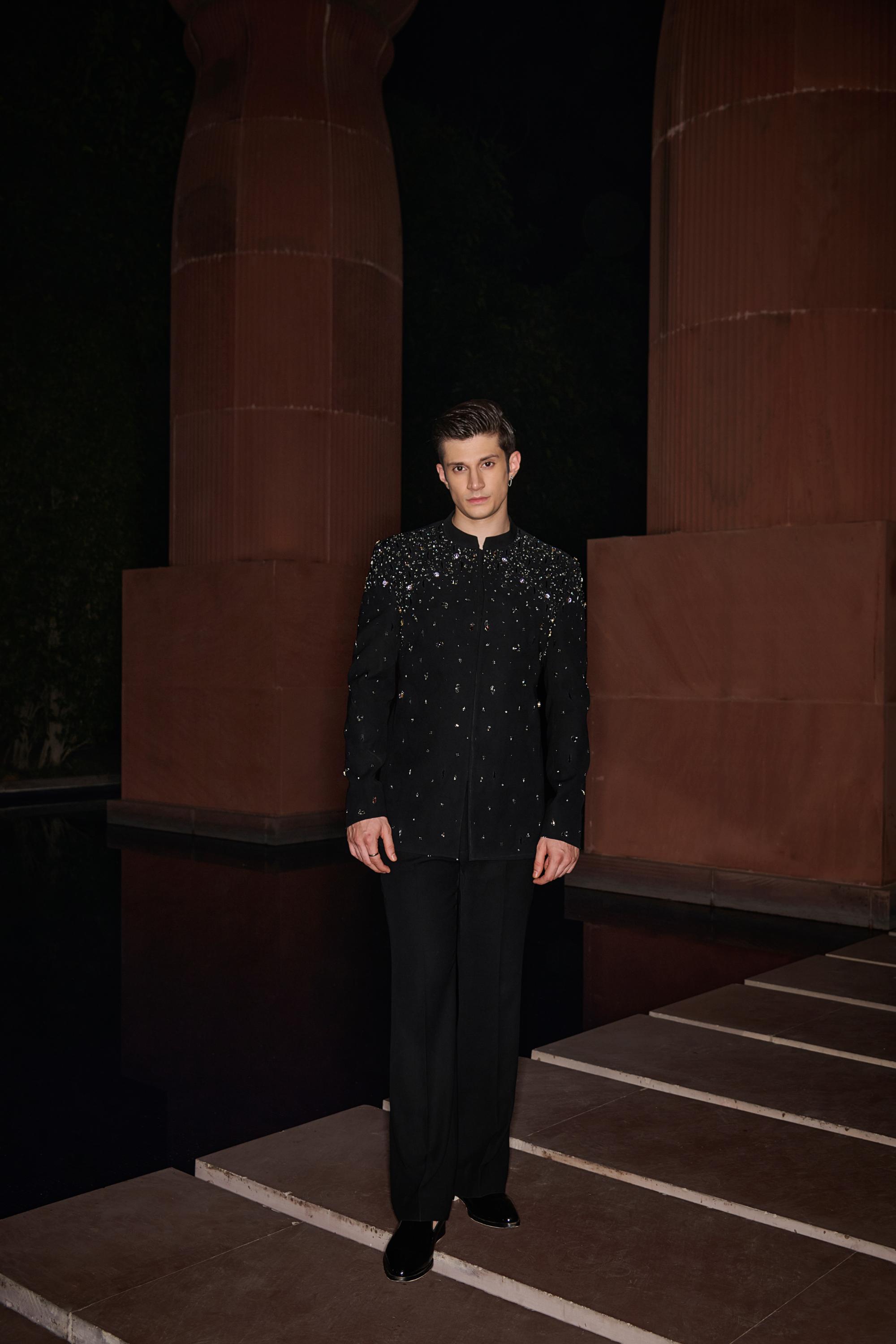 Titanium Edge Bandhgala Set