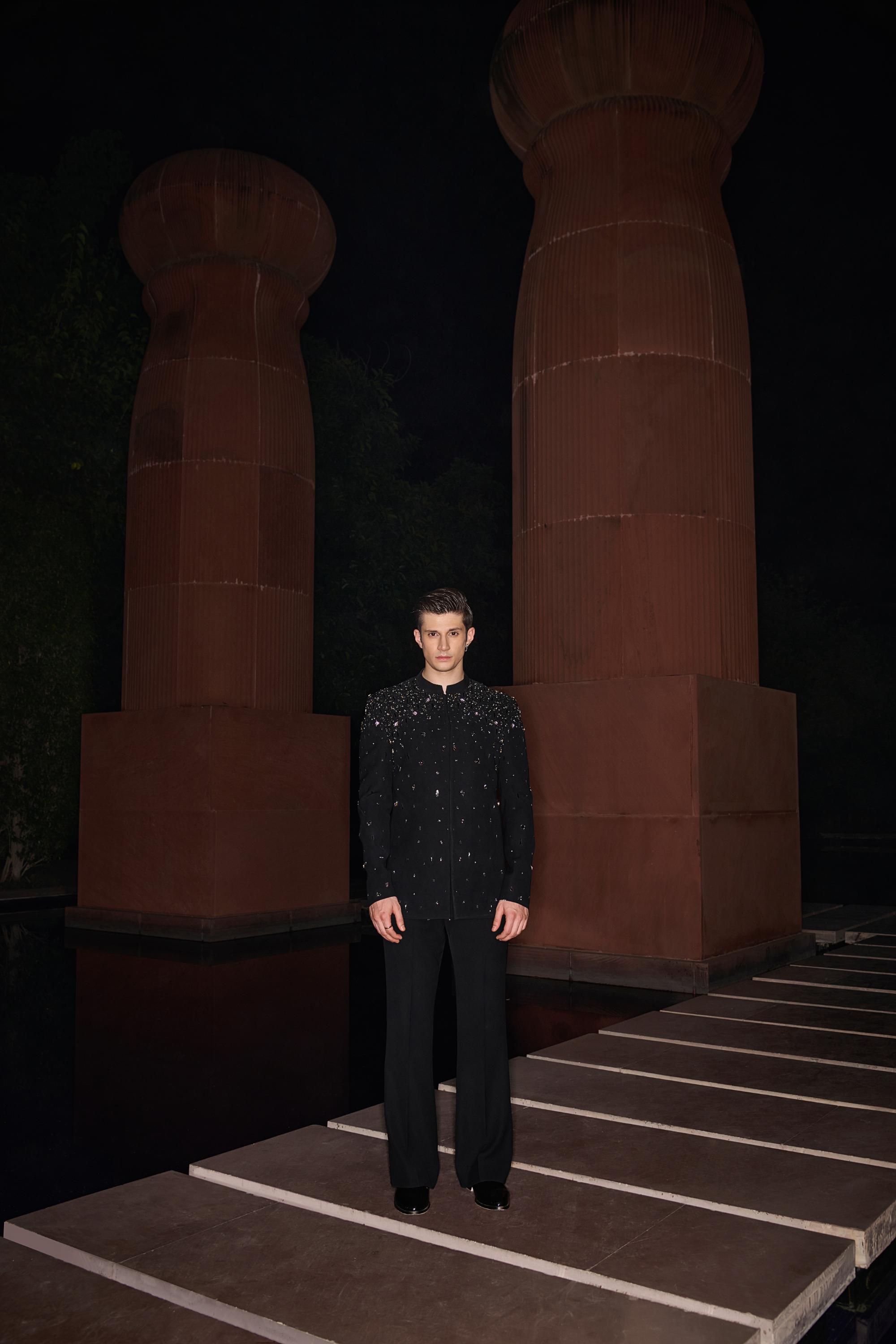 Titanium Edge Bandhgala Set