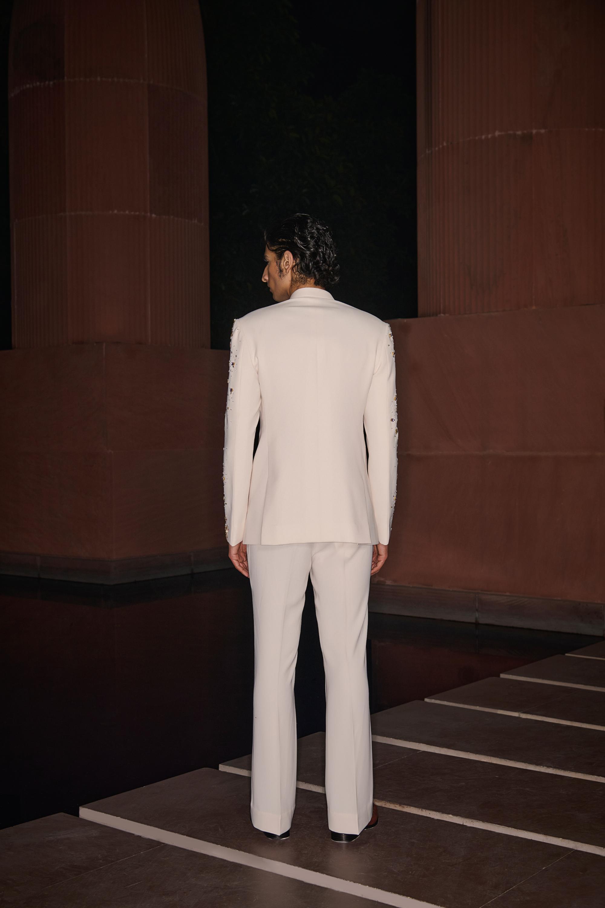 Moondust Bandhgala Set