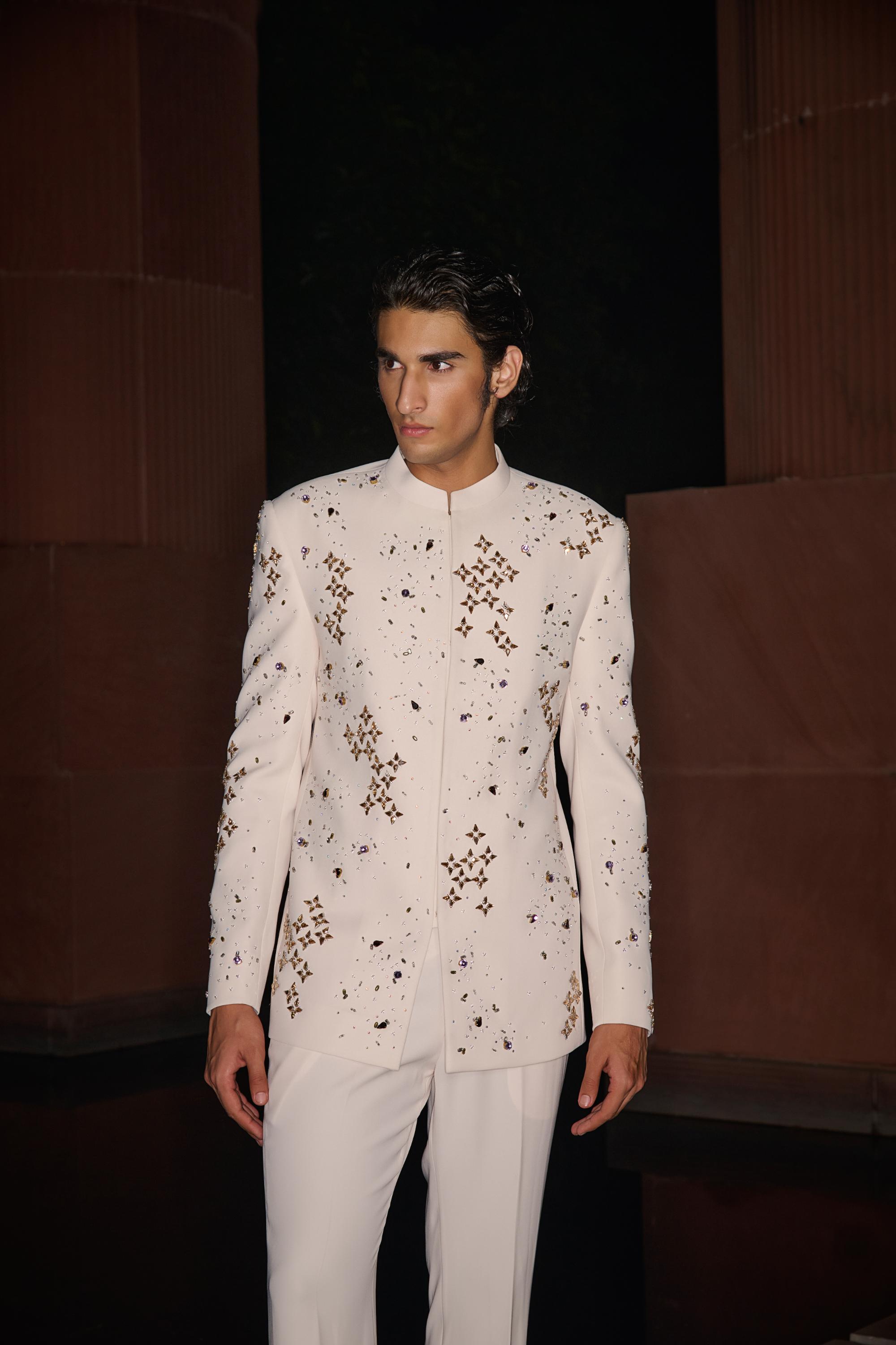 Moondust Bandhgala Set