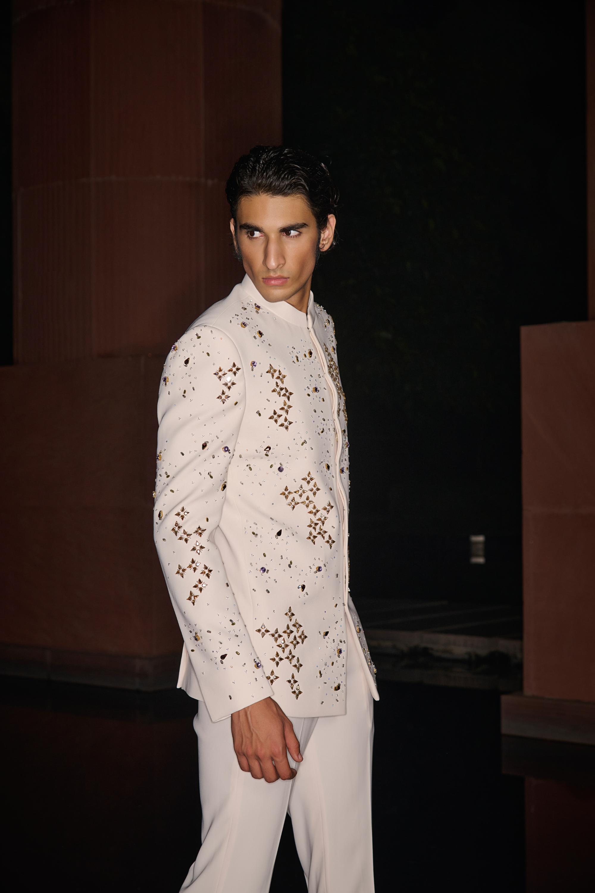 Moondust Bandhgala Set