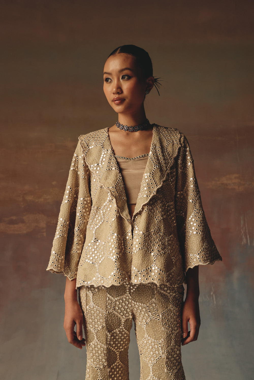 Scallop Blazer
