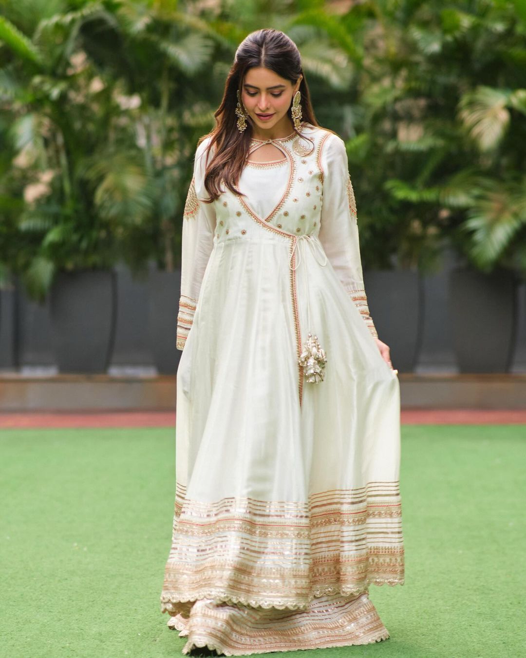 Golconda  Meera Anarkali set
