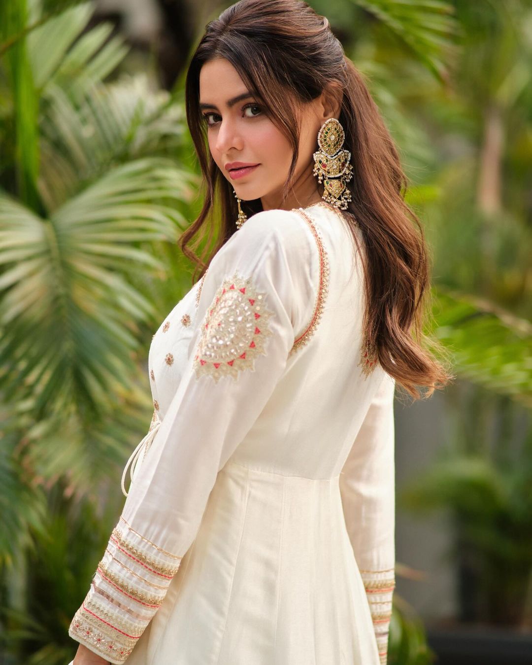 Golconda  Meera Anarkali set