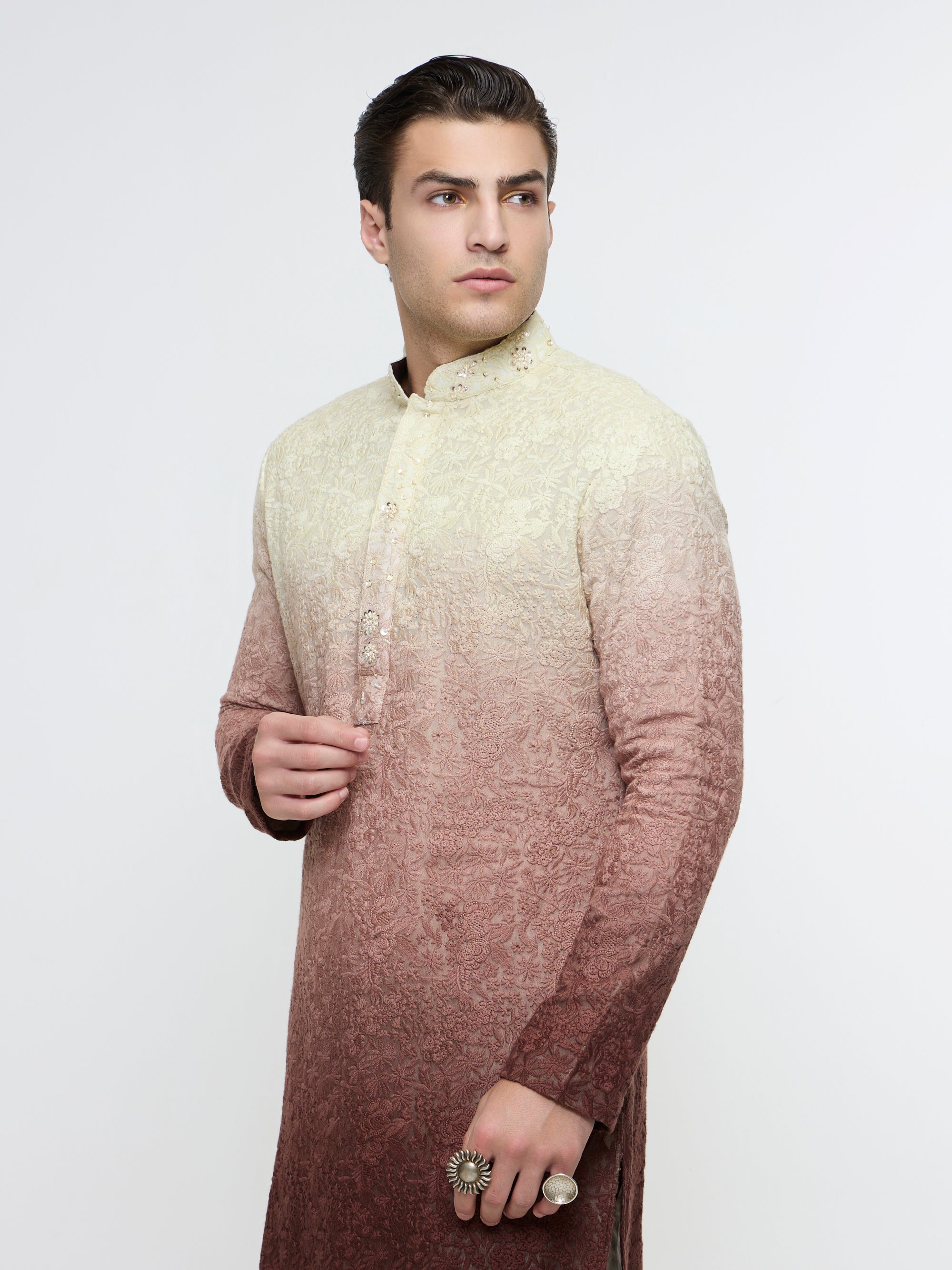 MOCHA ELAN KURTA SET