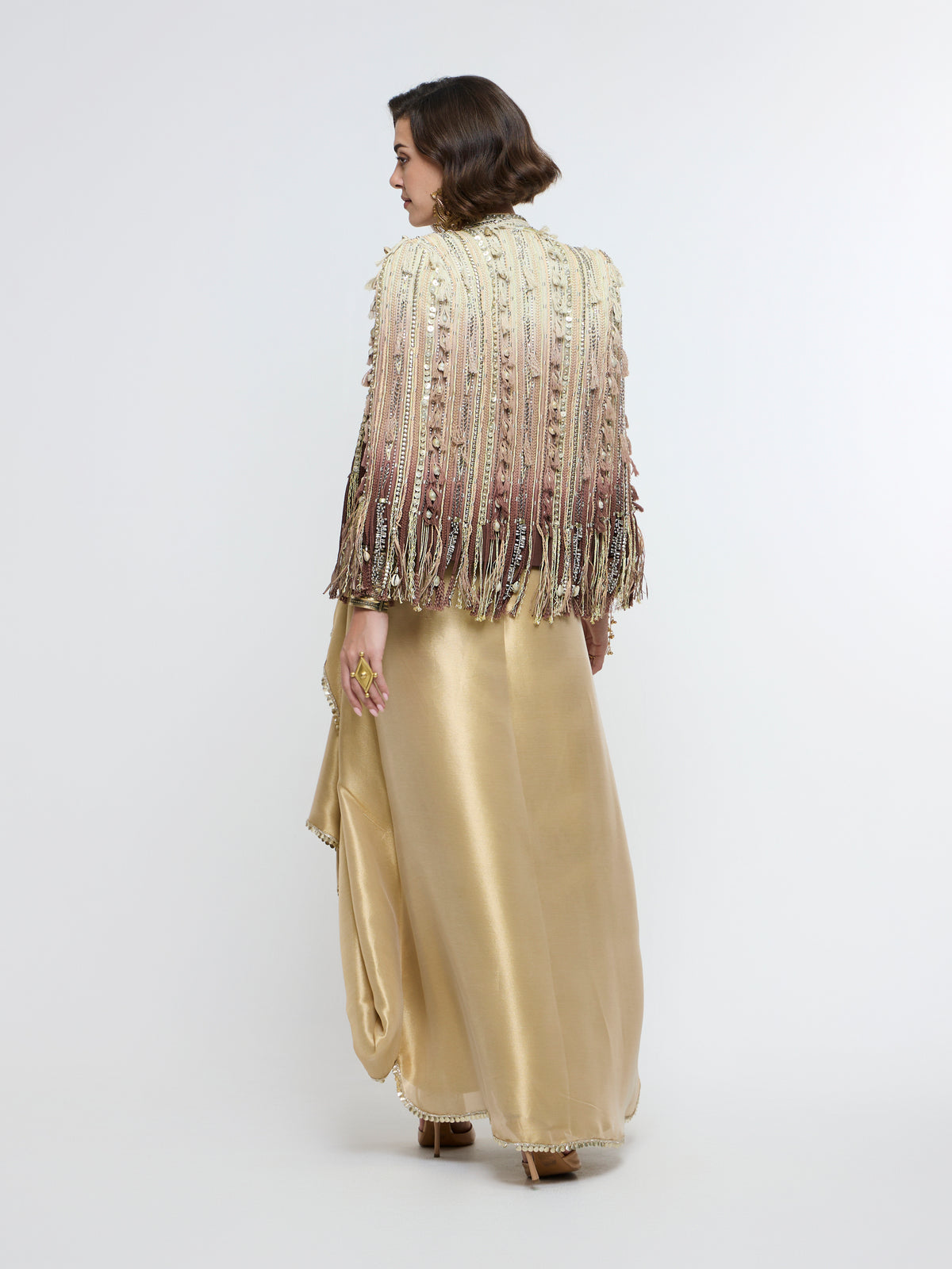 ZEENAT FRINGE JACKET
