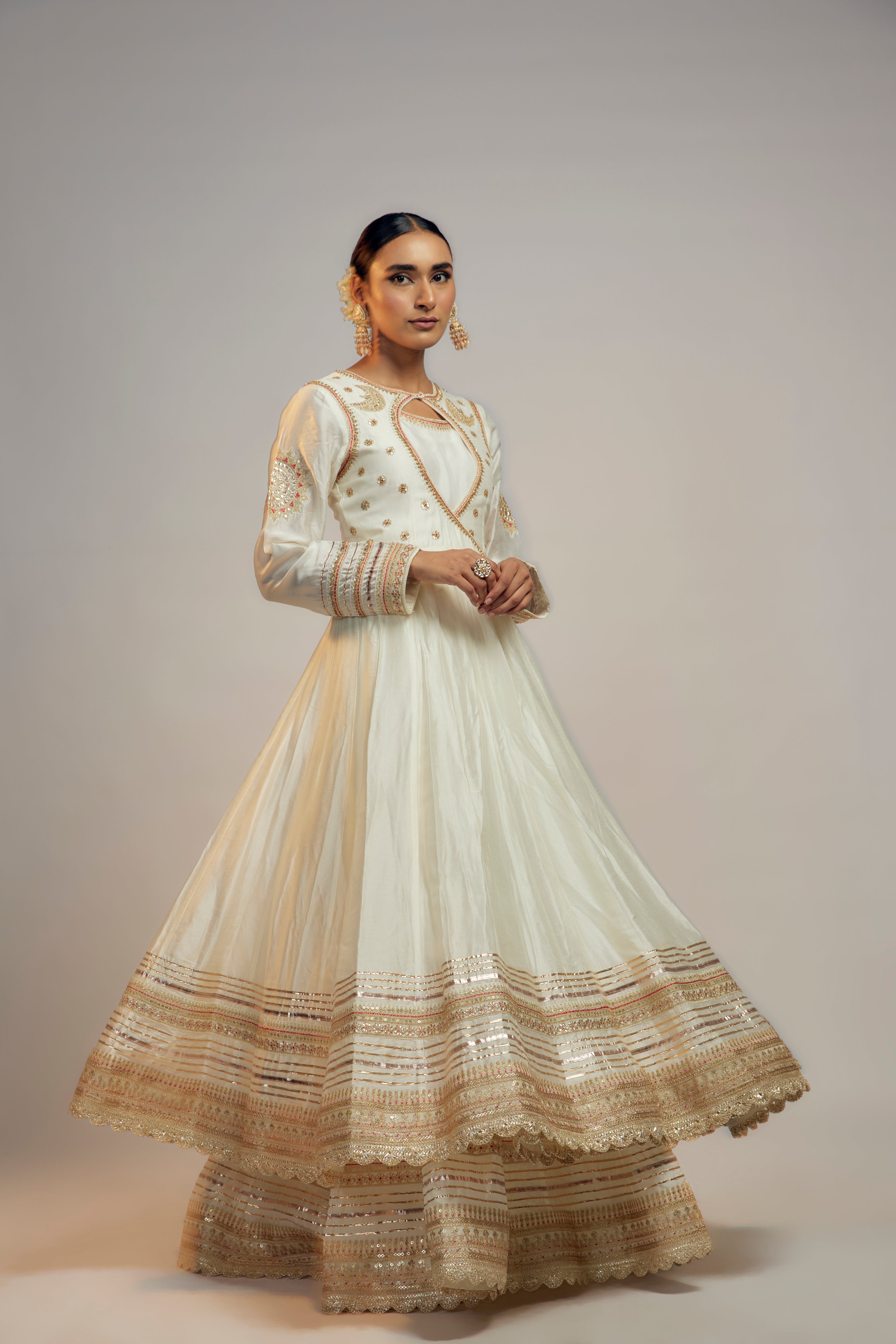 Golconda  Meera Anarkali set