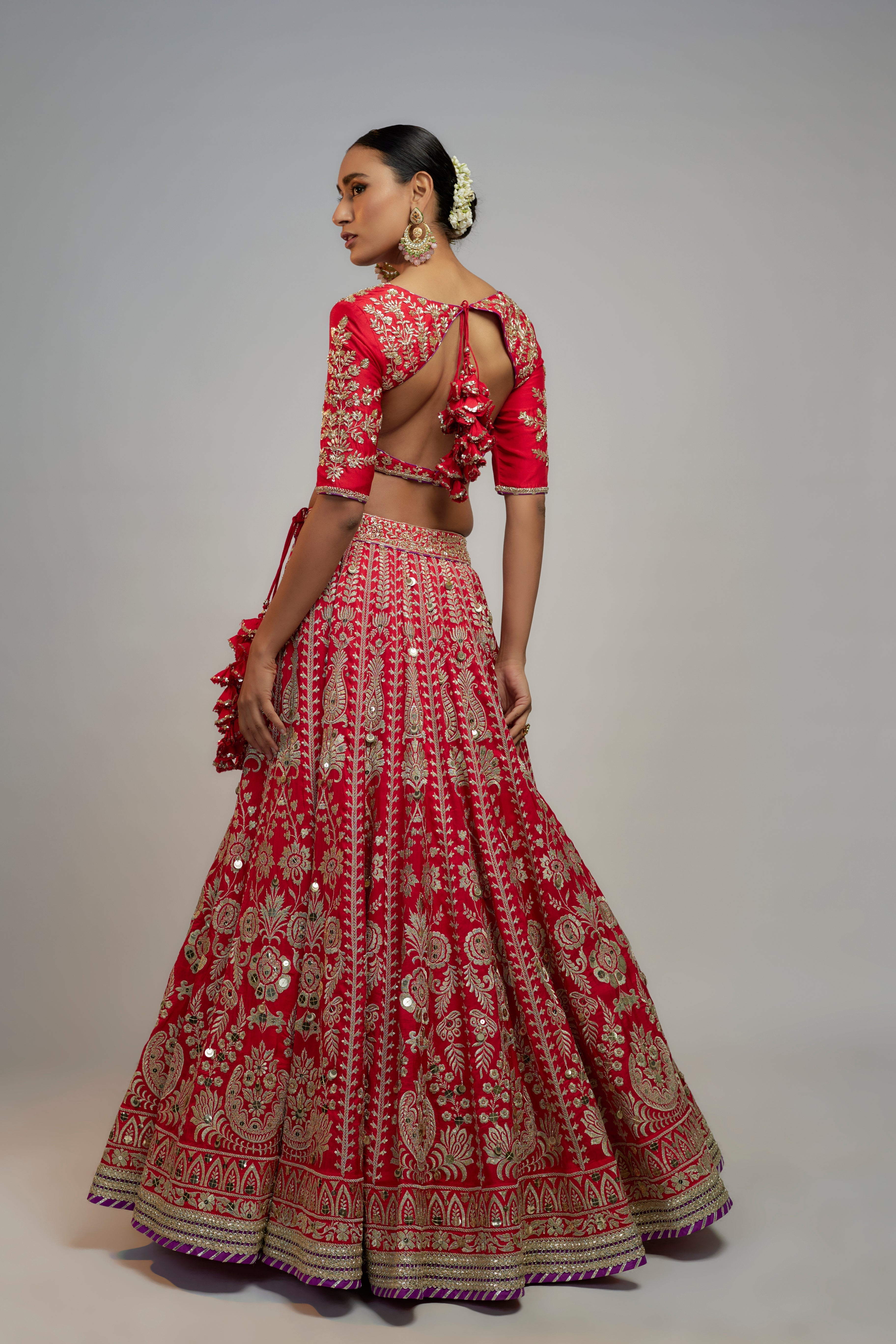 Golconda Jasmin lehenga Set